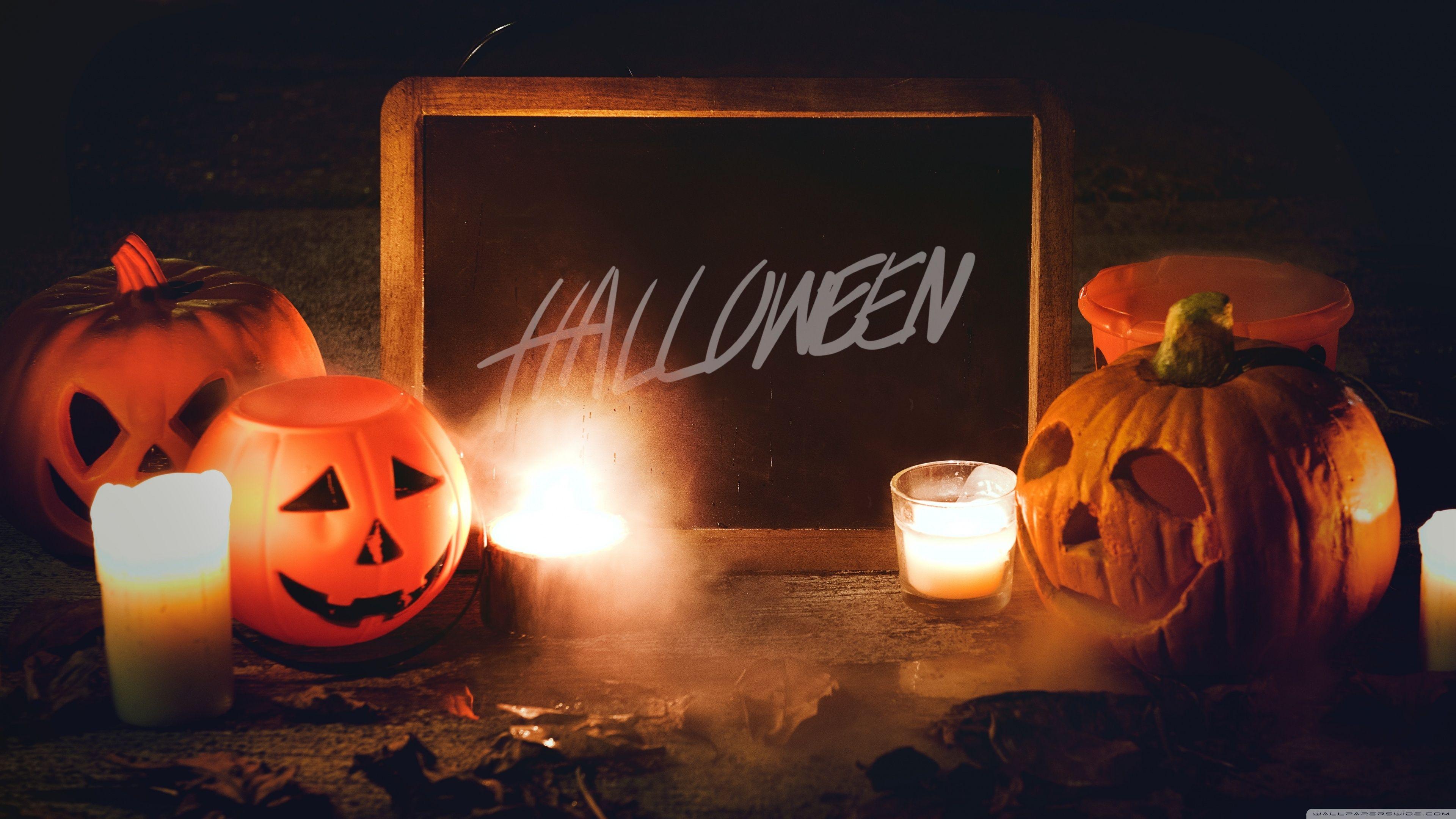 3840x2160 Halloween Party Ultra HD Desktop Background Wallpaper for 4K UHD