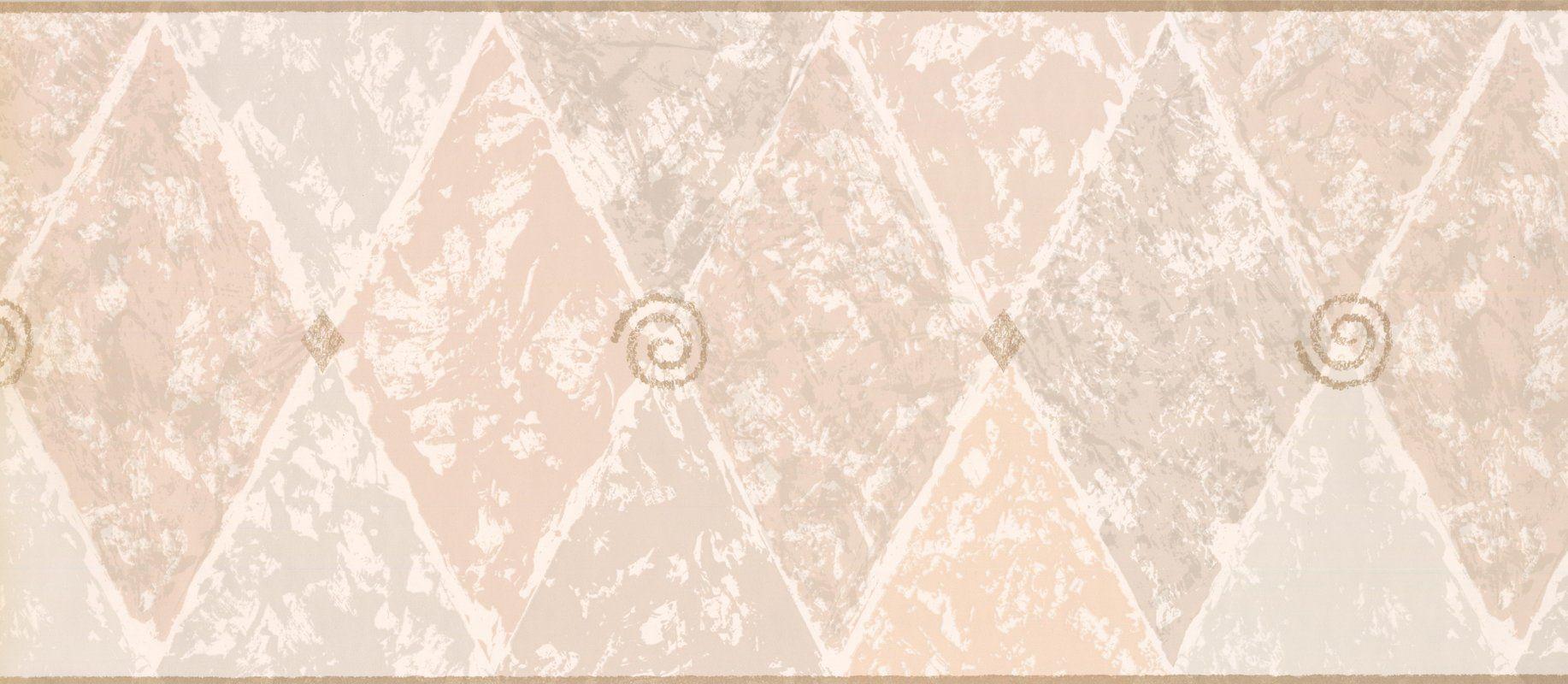 1834x800 ChesapeakeWallcoverings Rhombus Geometric Design 15' L x 10.5'' W