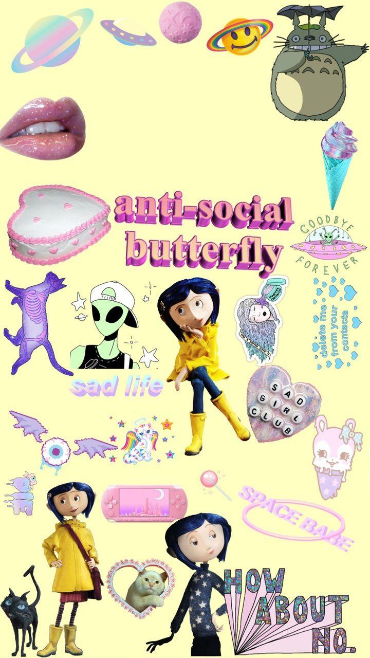 720x1280 Image about cute in pastel goth