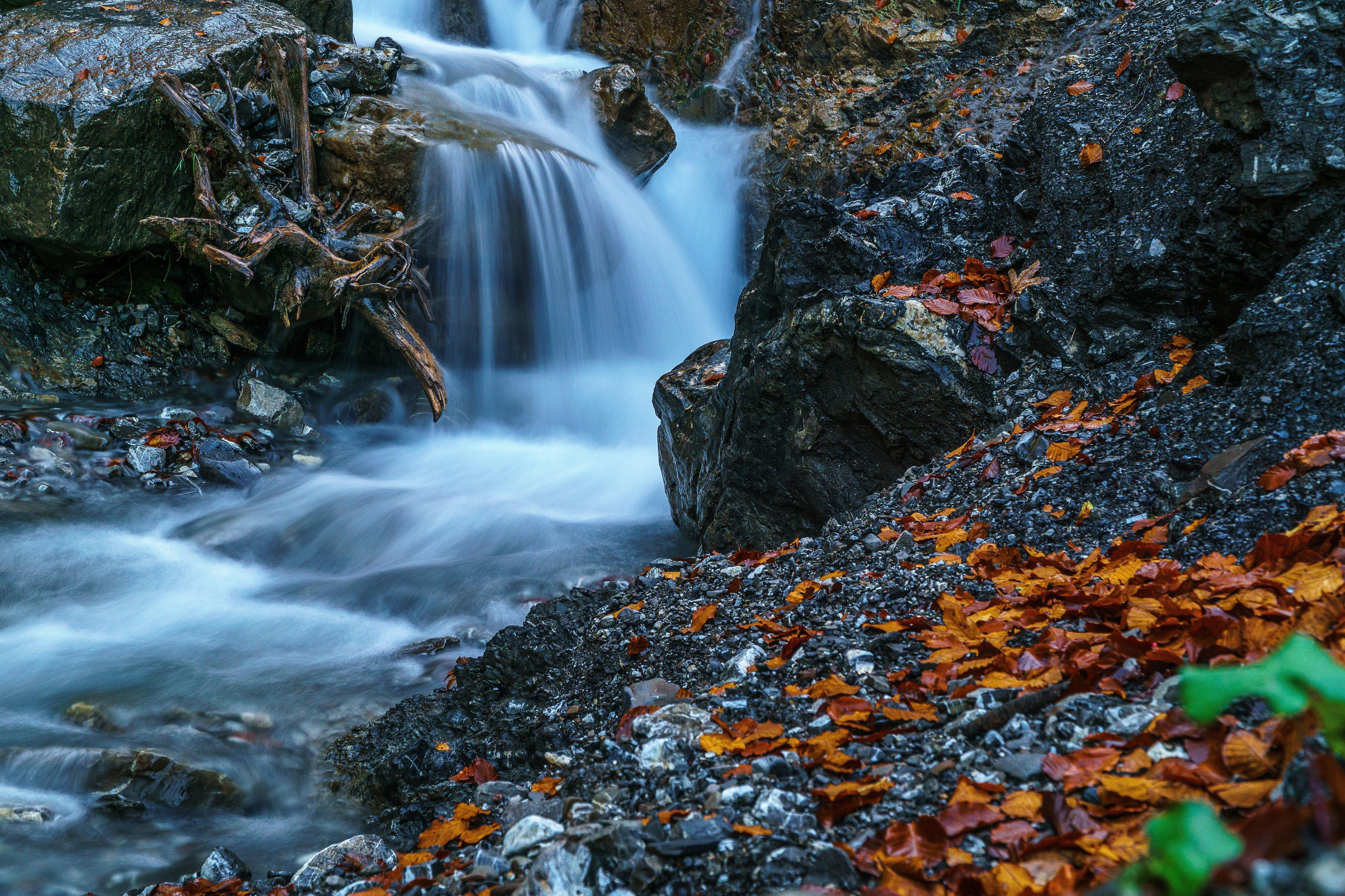 6000x4000 Waterfall Forest Ultra HD 5k 1280x1024 Resolution HD 4k Wallpaper, Image, Background, Photo and Picture