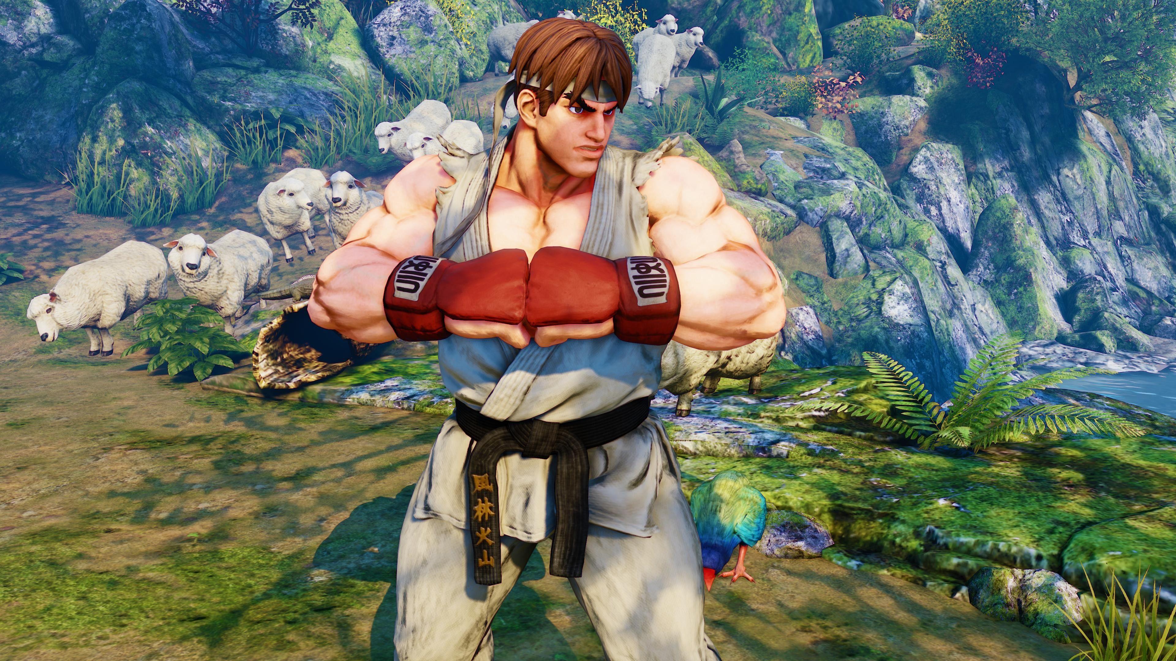 3840x2160 Wallpaper Street Fighter RYU, Best Games, fantasy, PC, PS4