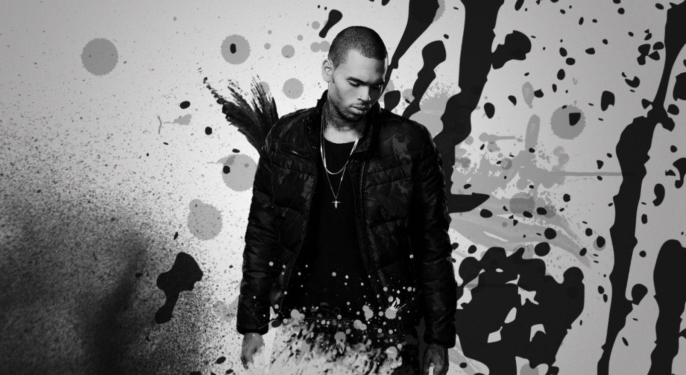 1366x747 Chris Brown HD