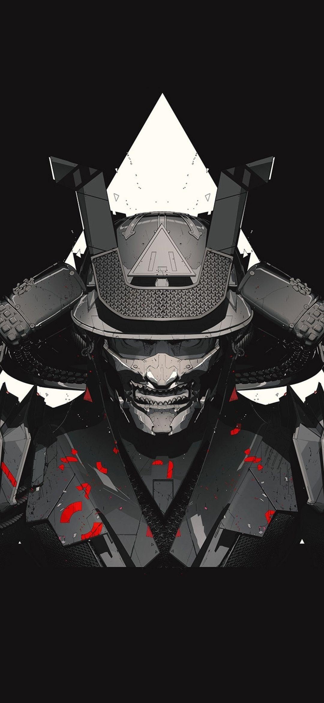 1080x2340 Samurai Minimal Fantasy 1080x2340 Resolution Wallpaper