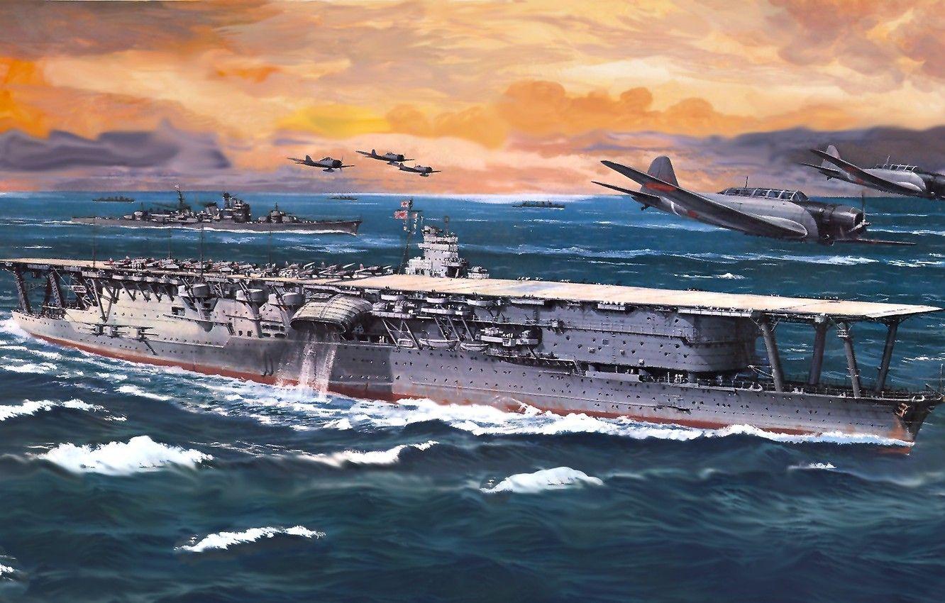 1332x850 Wallpaper aircraft carrier, IJN, akagi image for desktop, section