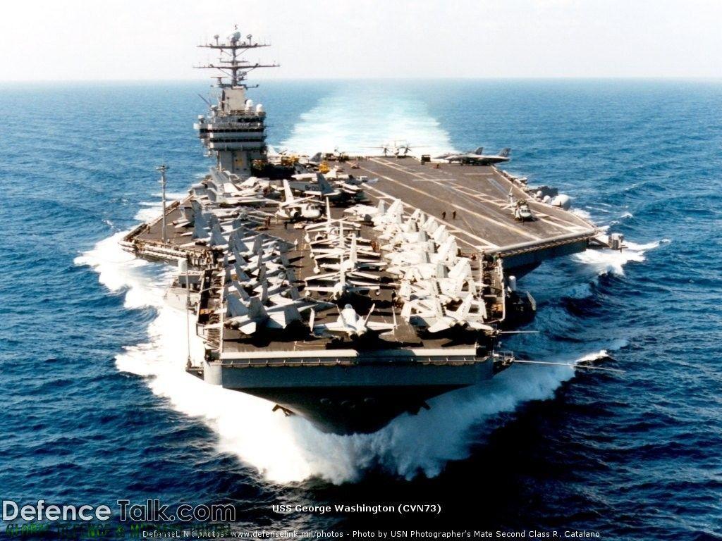 1024x768 US Navy Aircraft Carrier- Navy ships wallpaper. Defence Forum