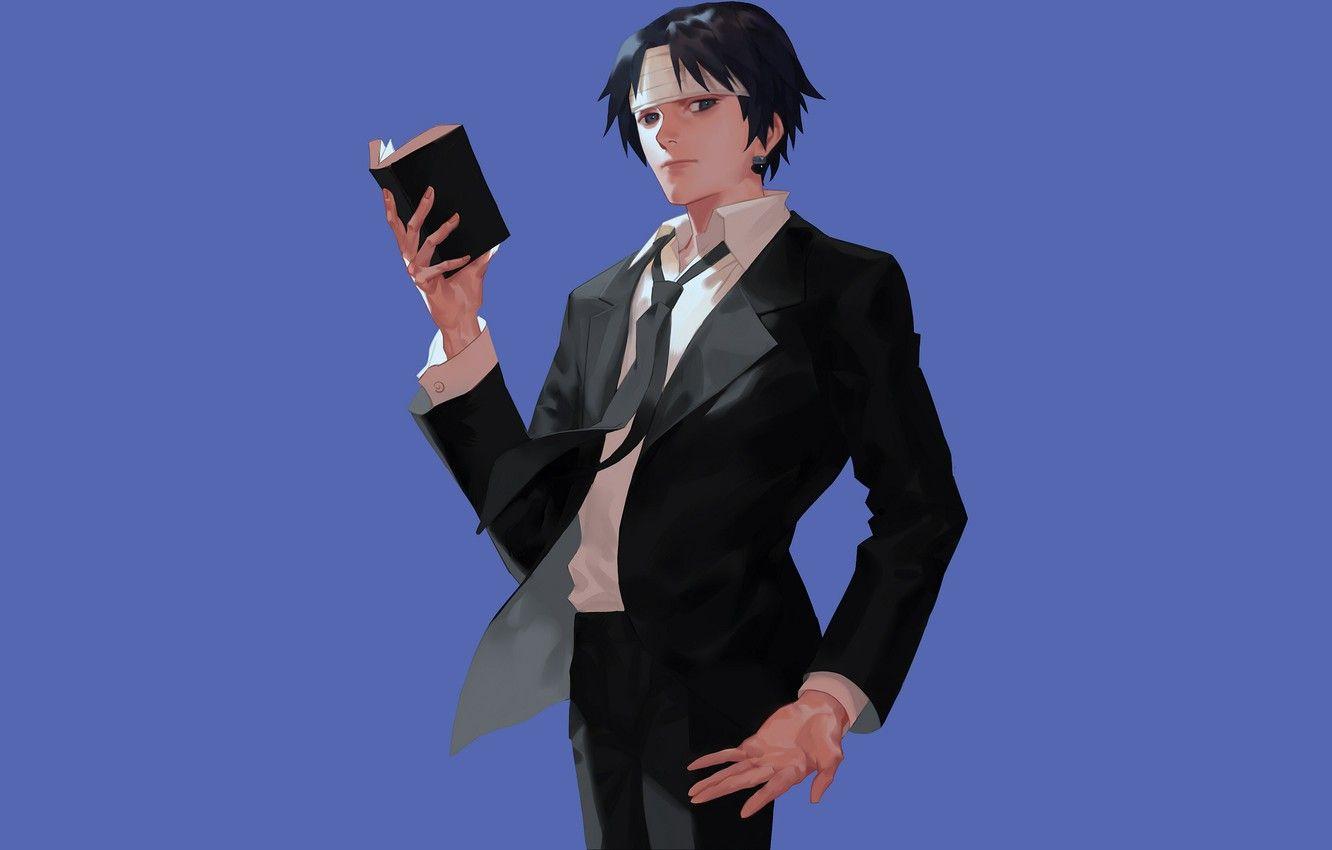 1332x850 Wallpaper book, guy, Hunter x Hunter, Chrollo Lucifer, Hunter x Hunter image for desktop, section сёнэн