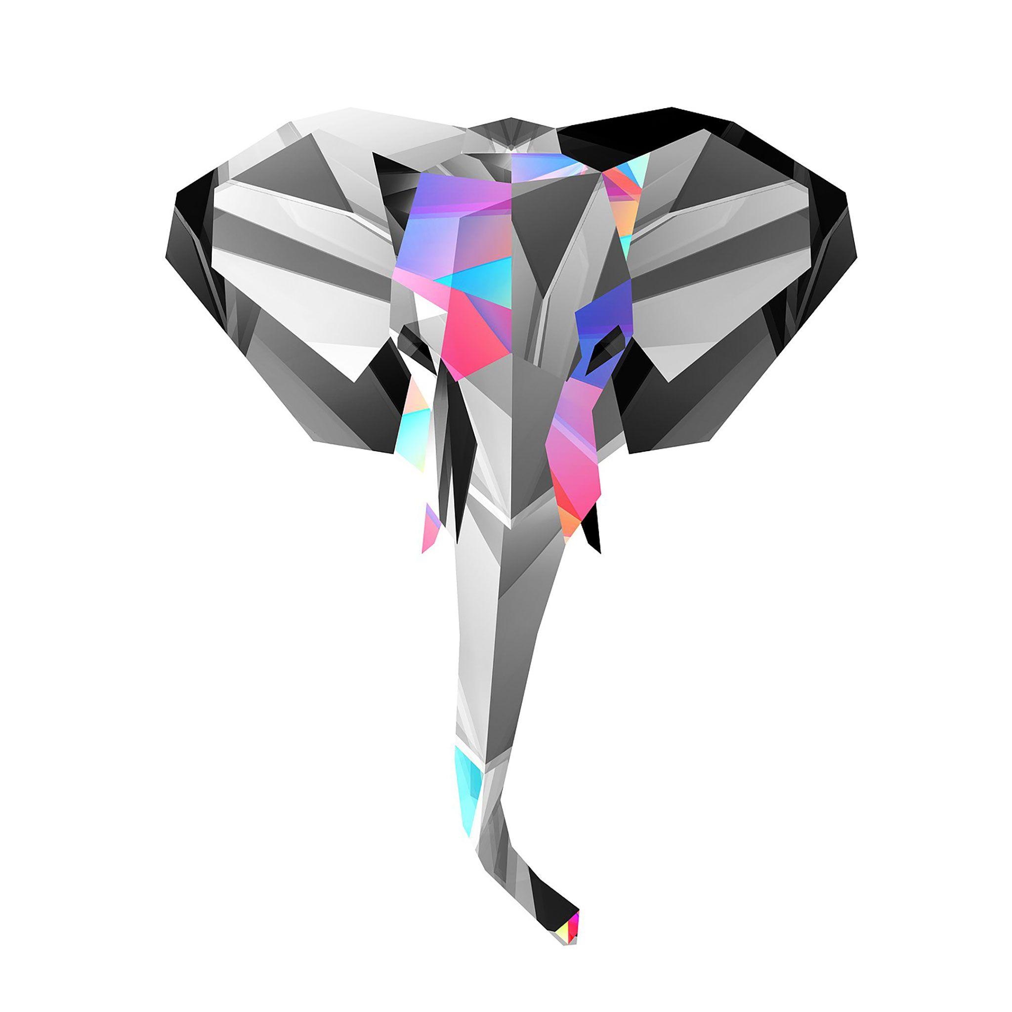 2048x2048 Polygon iPad Wallpaper