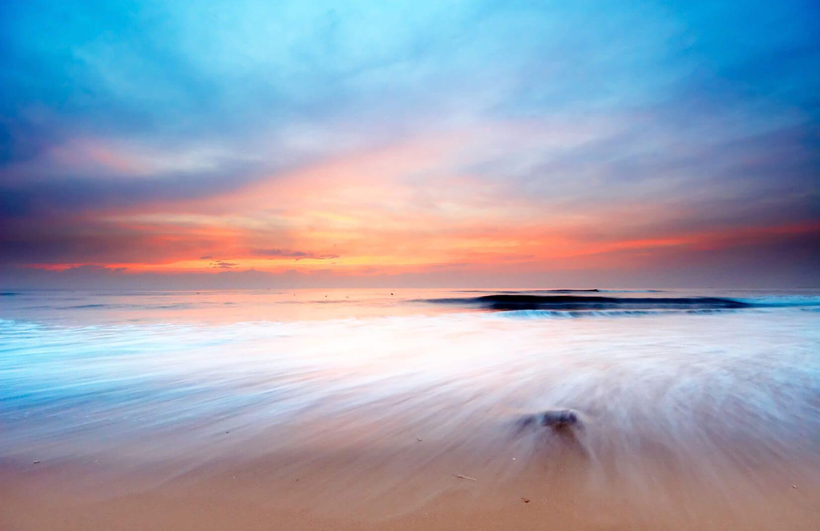 1650x1070 Calm Beach Wallpaper Mural