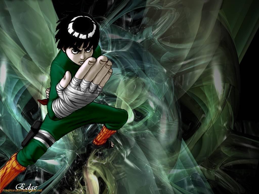 1024x768 Naruto Rock Lee Wallpaper