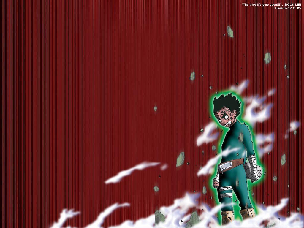 1024x768 Rock Lee Wallpaper