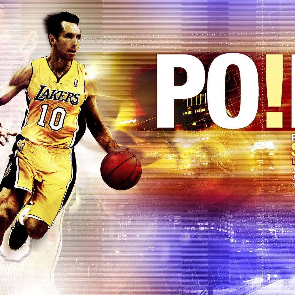 1024x1024 Steve Nash on the court Desktop wallpaper 1024x1024
