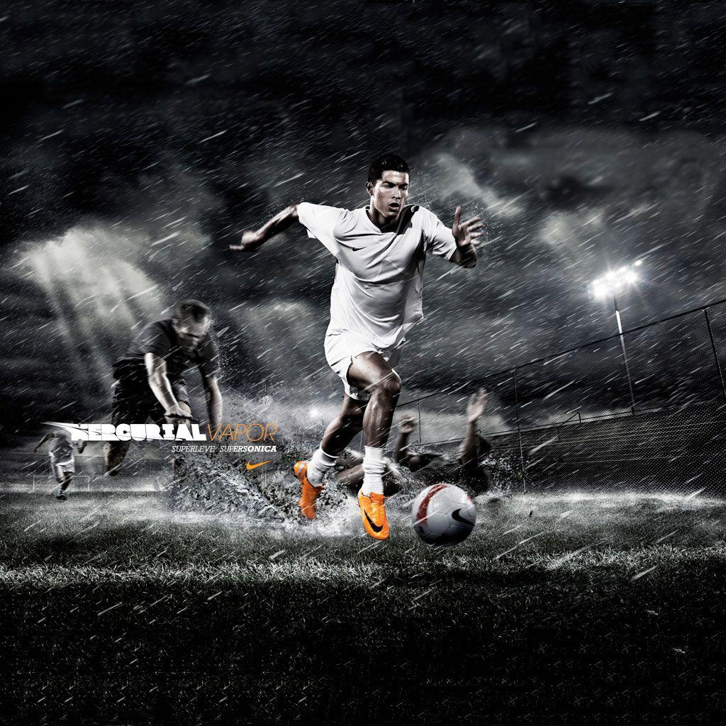 1024x1024 Cristiano Ronaldo Supersonic Blackberry Playbook wallpaper
