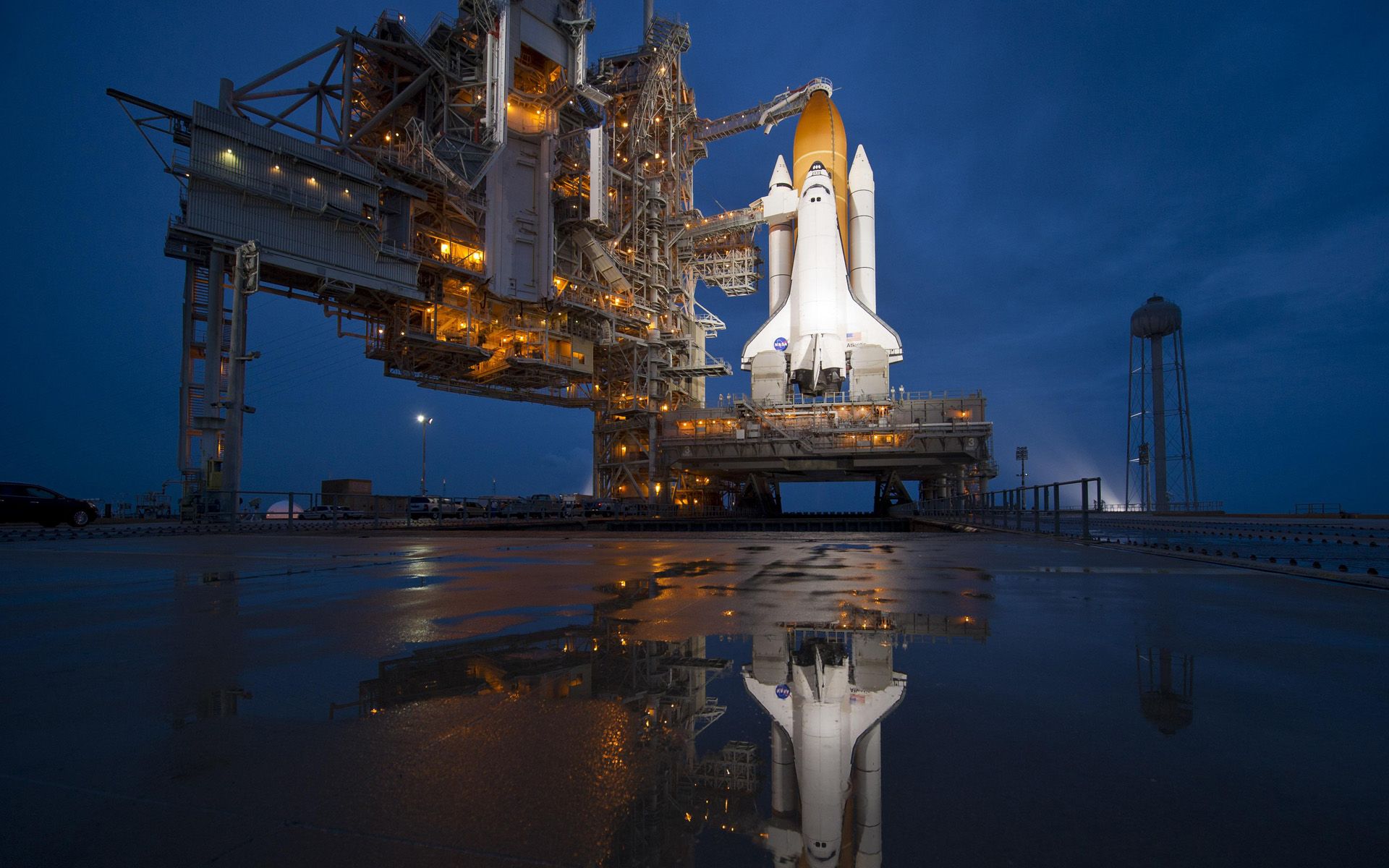 1920x1200 Reflections of NASA's Last Shuttle to Fly Space Wallpaper. Final Shuttle Mission & NASA Shuttle Program Shuttle Photo