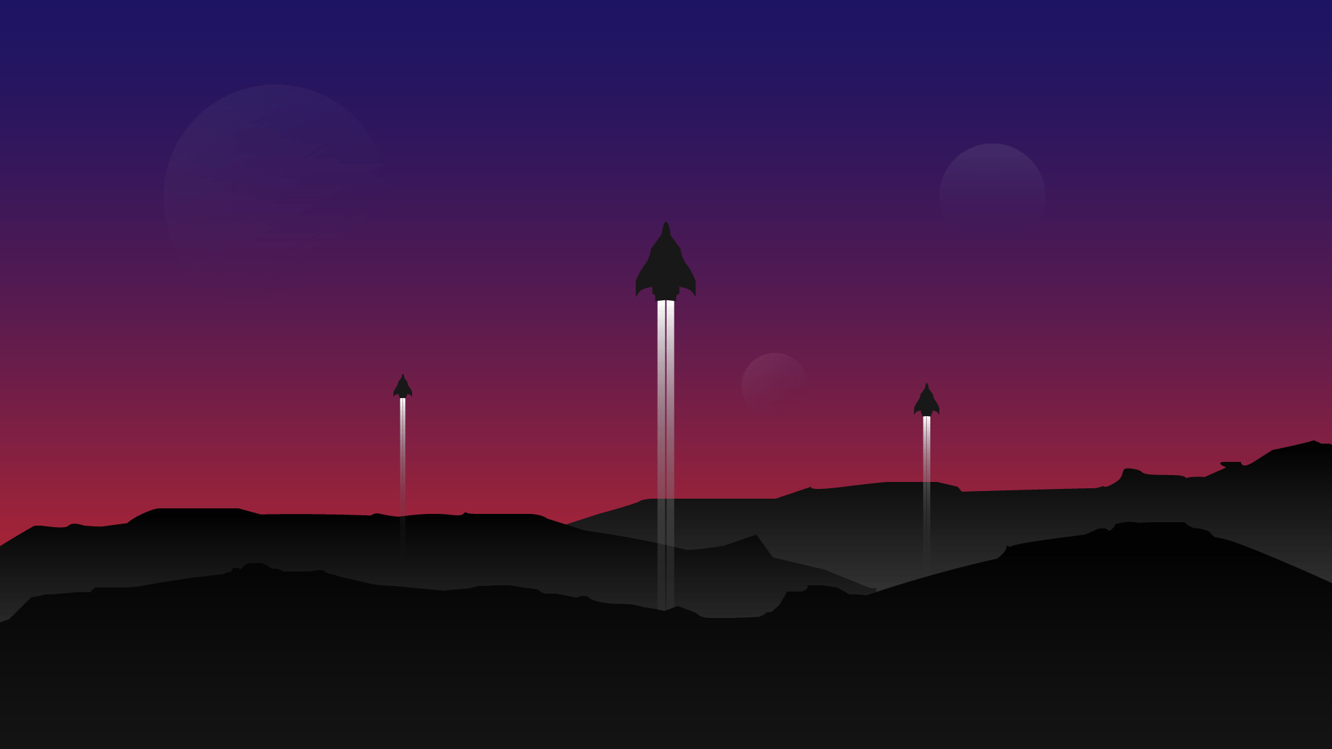 1920x1080 Space Mission Wallpaper