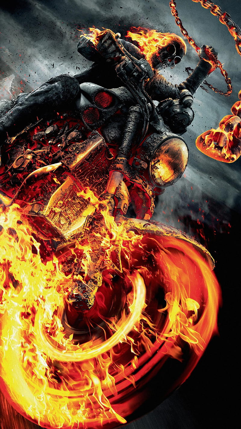 800x1422 HD monster flame wallpaper