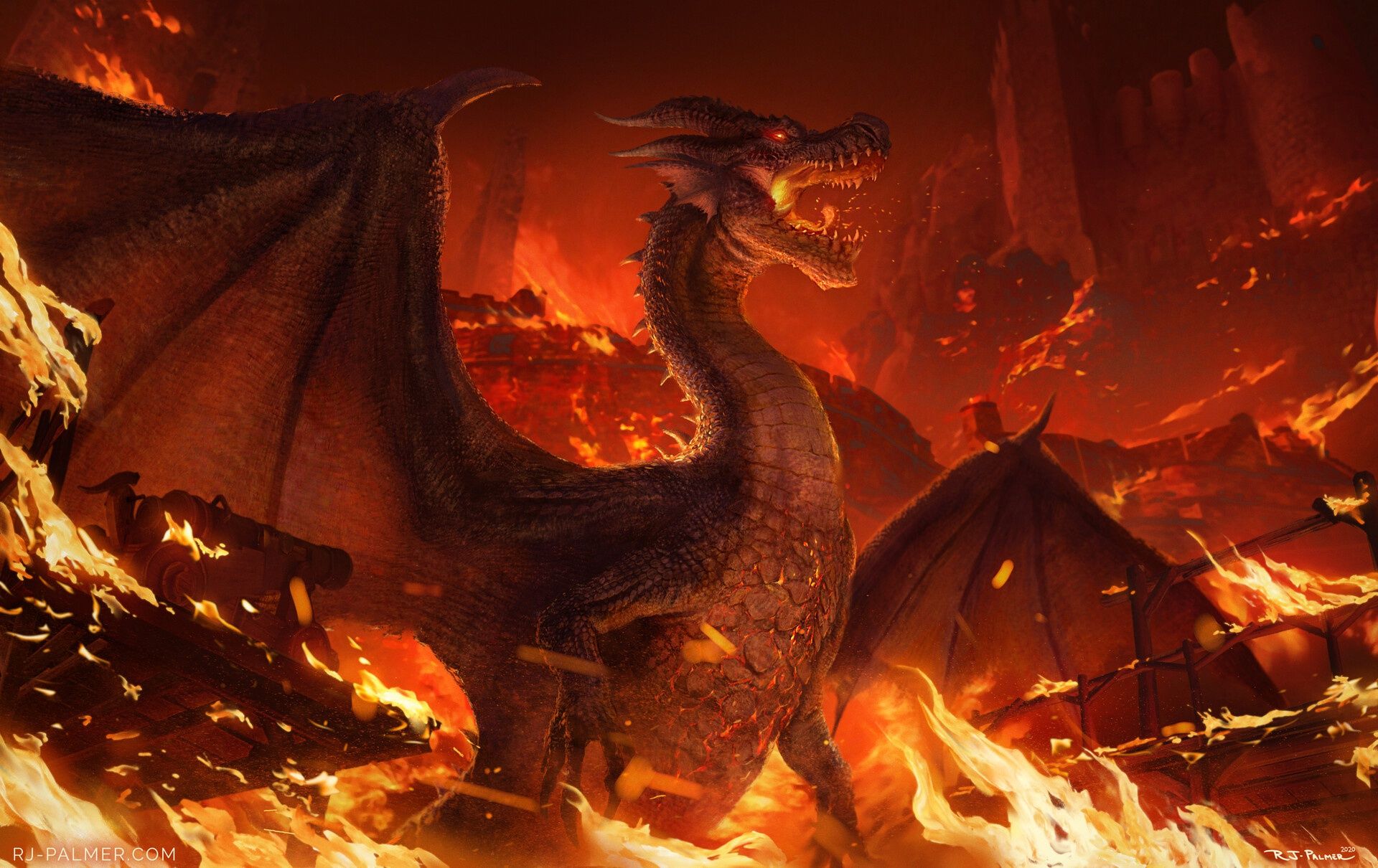 1920x1210 Desktop wallpaper: Monster Hunter, Video Game, Dragon, Flame 4K free download for PC. 1009242
