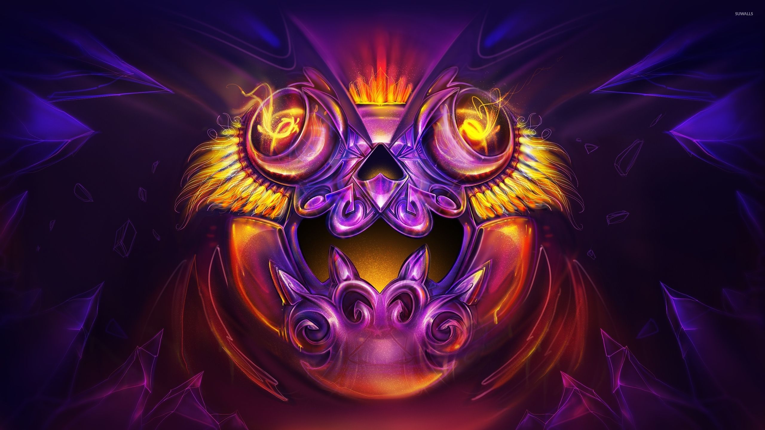 2560x1440 Fire monster [2] wallpaper wallpaper