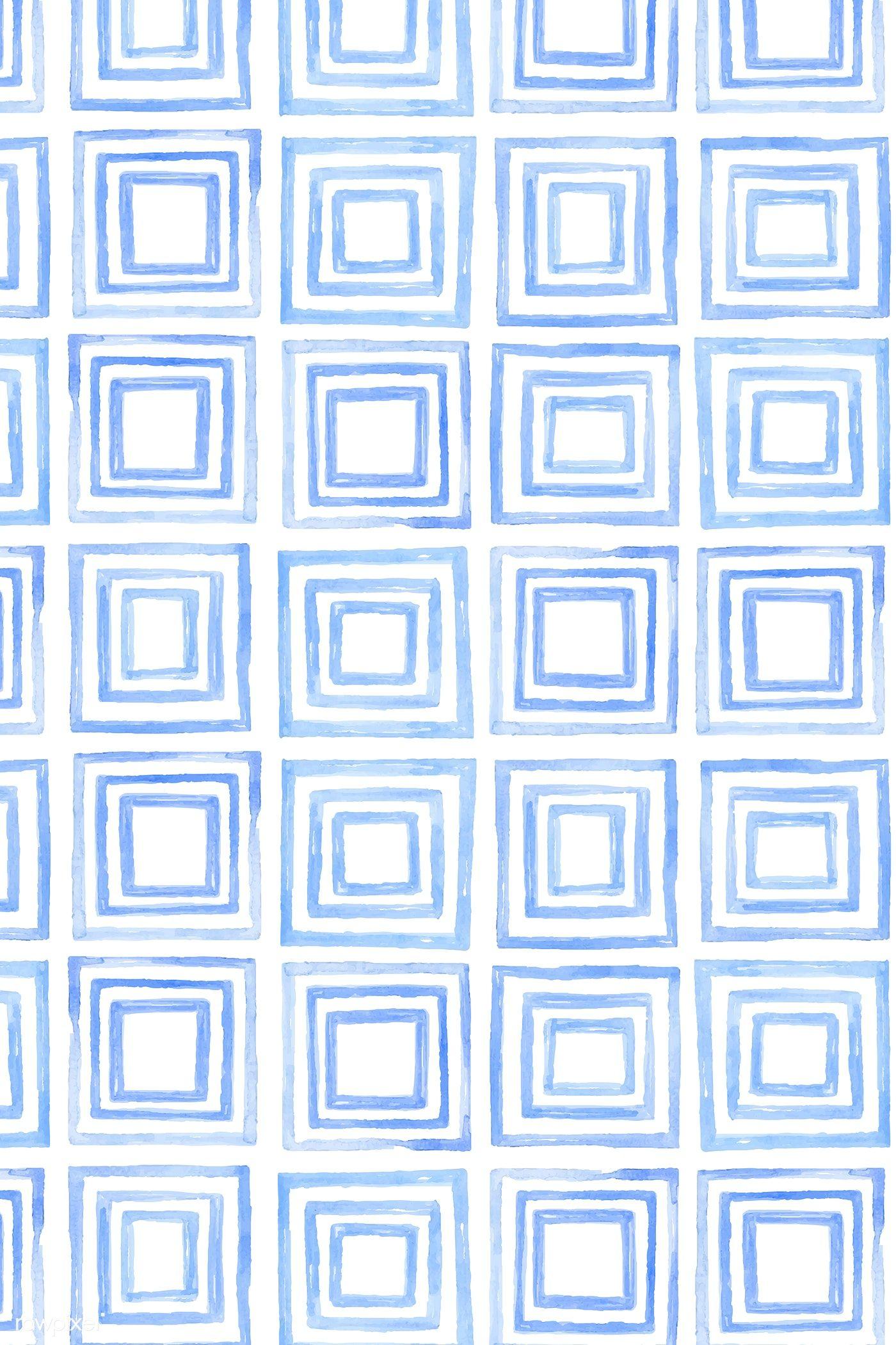 1400x2100 Download premium vector of Indigo blue watercolor geometric