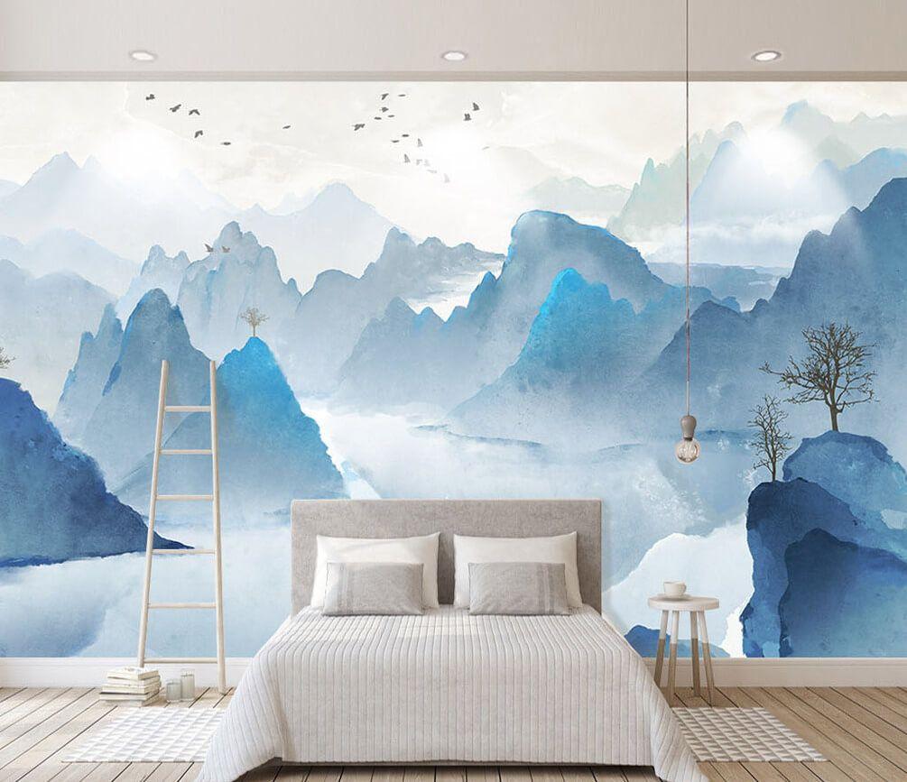 1005x867 Wall mural Natural landscape, wallpaper and wall Nr.dec_2419