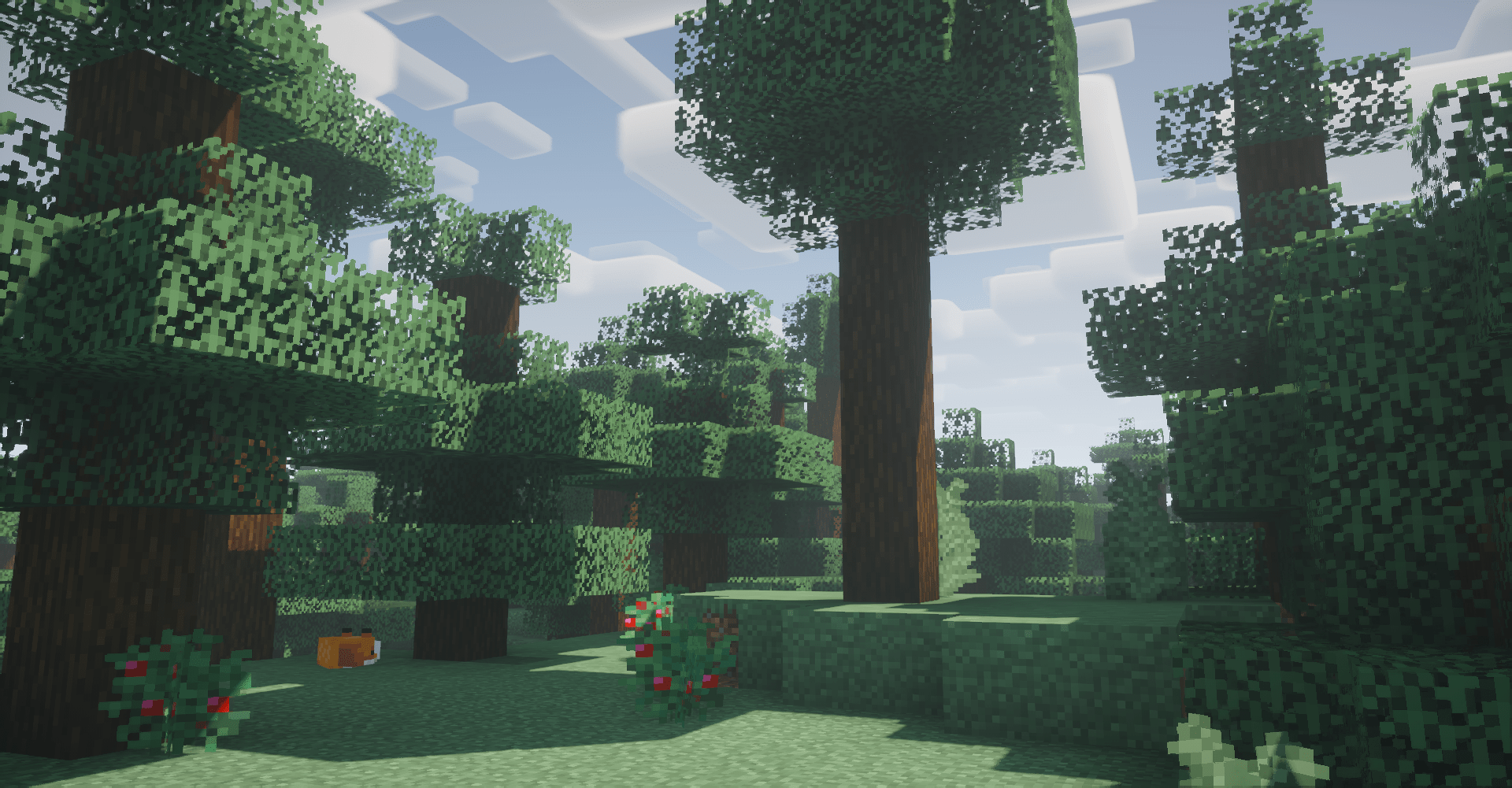1920x1001 Taiga Minecraft wallpaper I made
