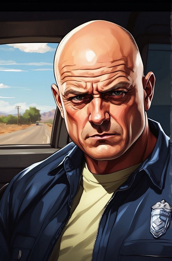 735x1113 Hank Schrader: The Relentless DEA Agent Who Took On Walter White