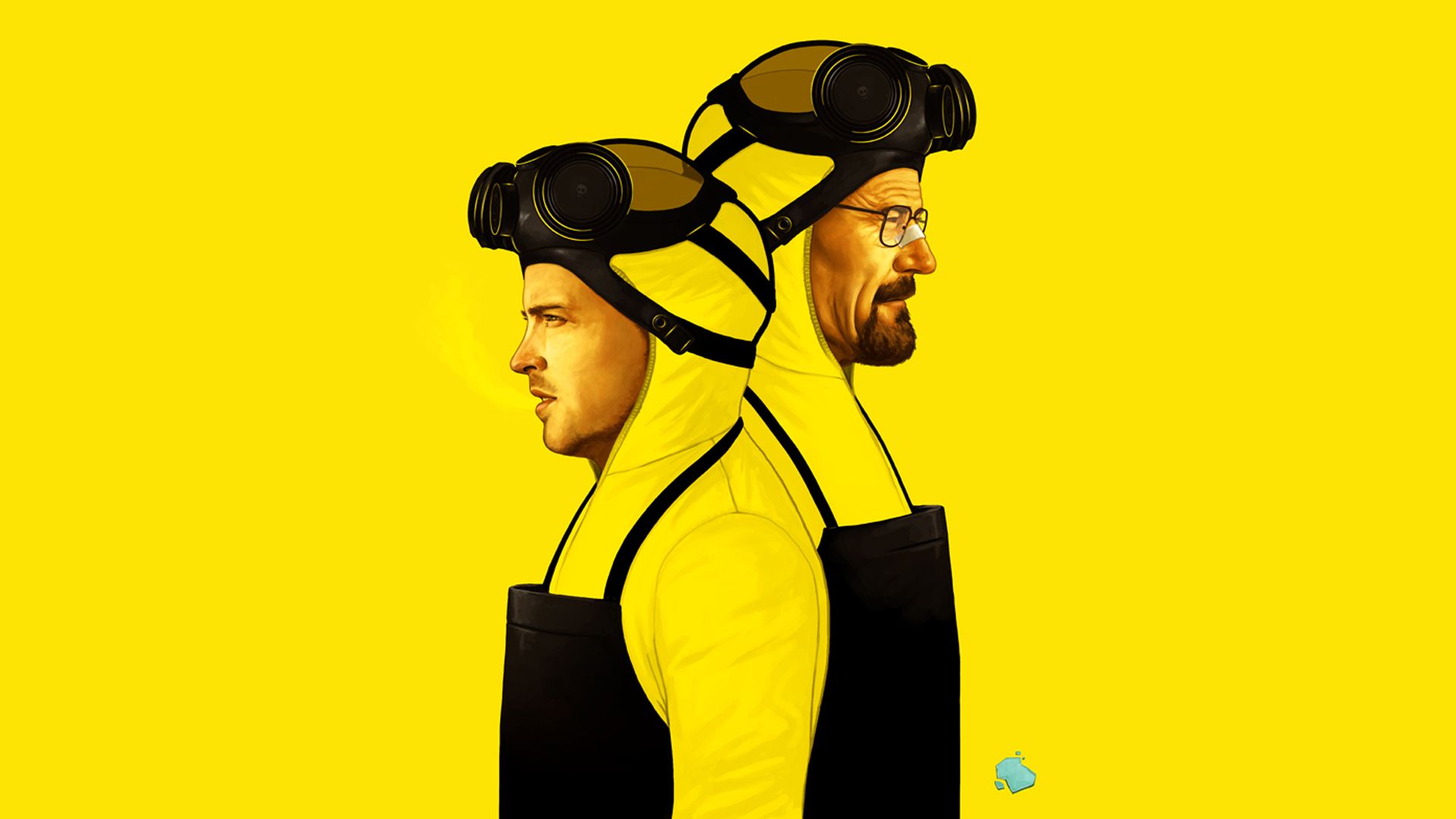 1920x1080 Desktop wallpaper: Jesse Pinkman, Breaking Bad, Tv Show, Aaron Paul, Dean Norris, Hank Schrader 4K free download for PC. 1524722