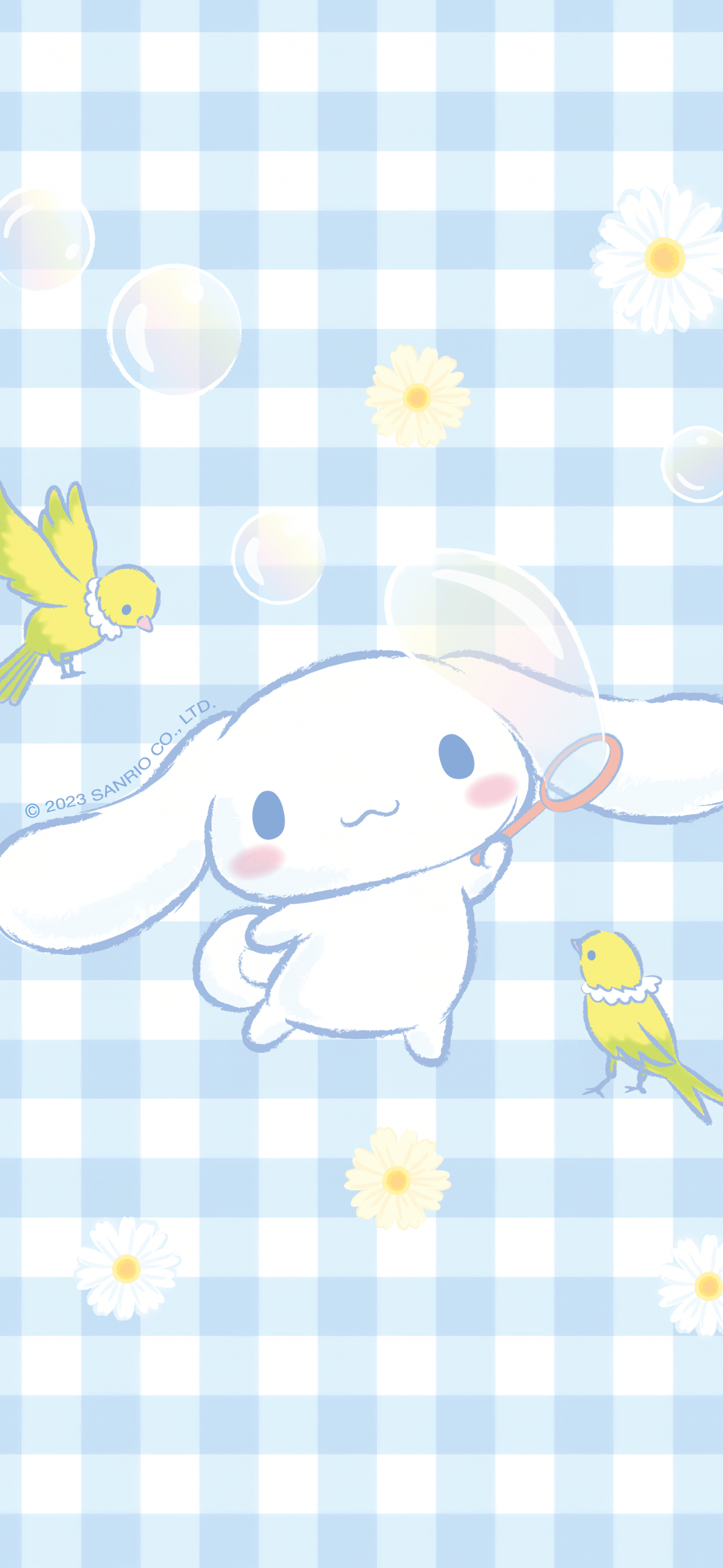1080x2340 Cinnamoroll Wallpaper 4K, Blue, 5K, Cute cartoon, Sanrio
