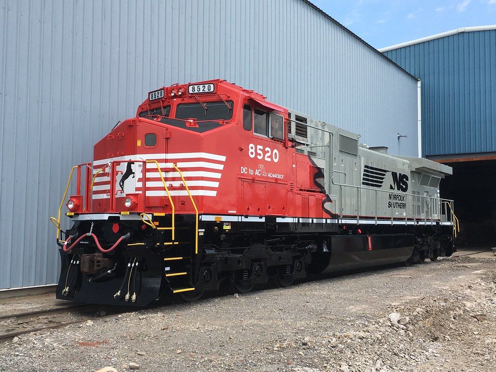 1024x768 NS 8520. Introducing the latest in Norfolk Southern's DC to