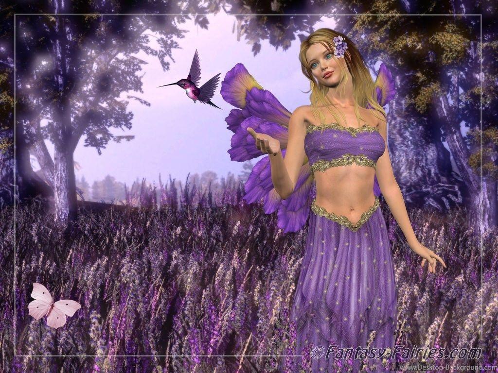 1024x768 Beautiful Fairies Wallpaper
