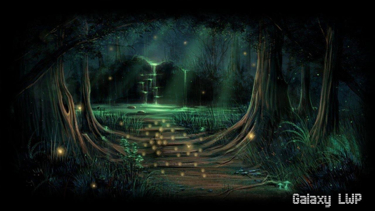1280x720 Enchanted Forest Wallpaper for Android