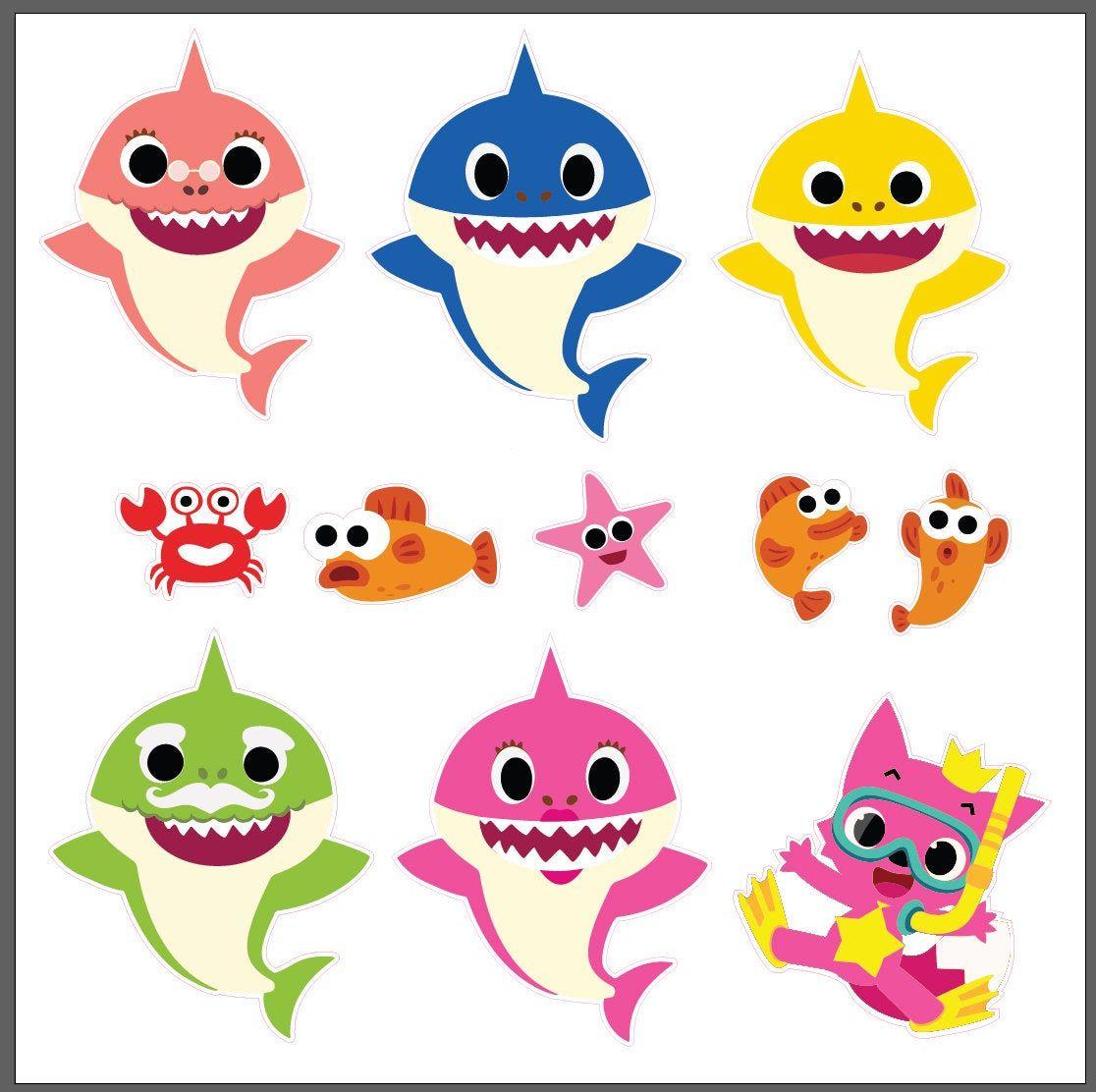 [最も選択された] baby shark characters yellow 305462 Bestpixtajp3vgh
