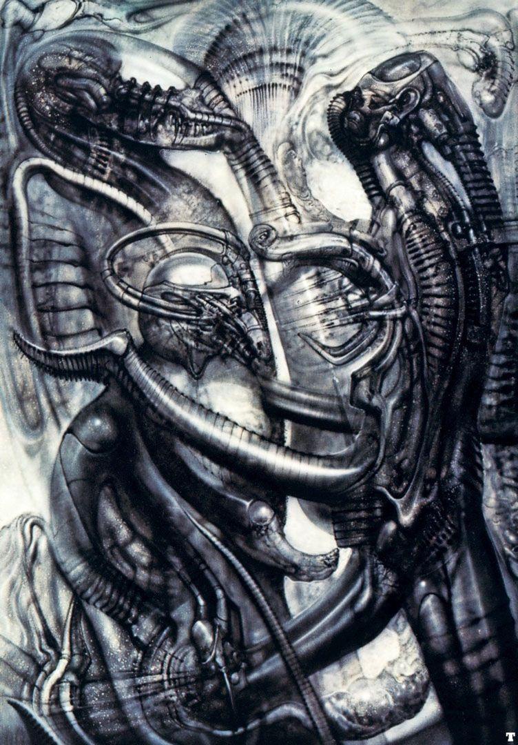 752x1080 H. R. Giger Landscape 005. Hr giger art, Giger