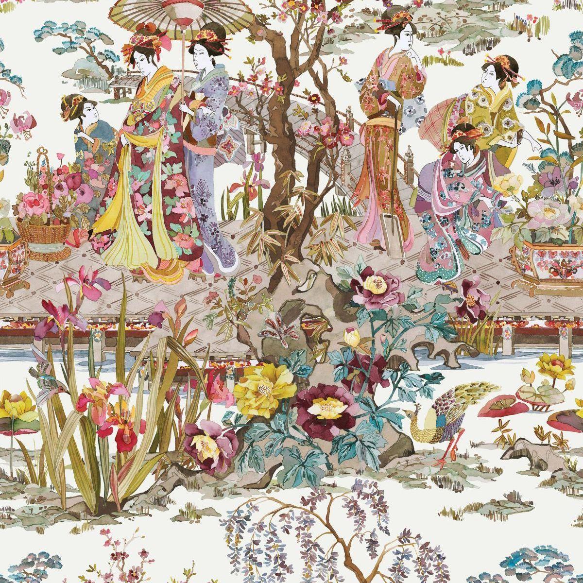 1200x1200 Non Woven Wallpaper Enchanted Gardens Osborne & Little W7024 03