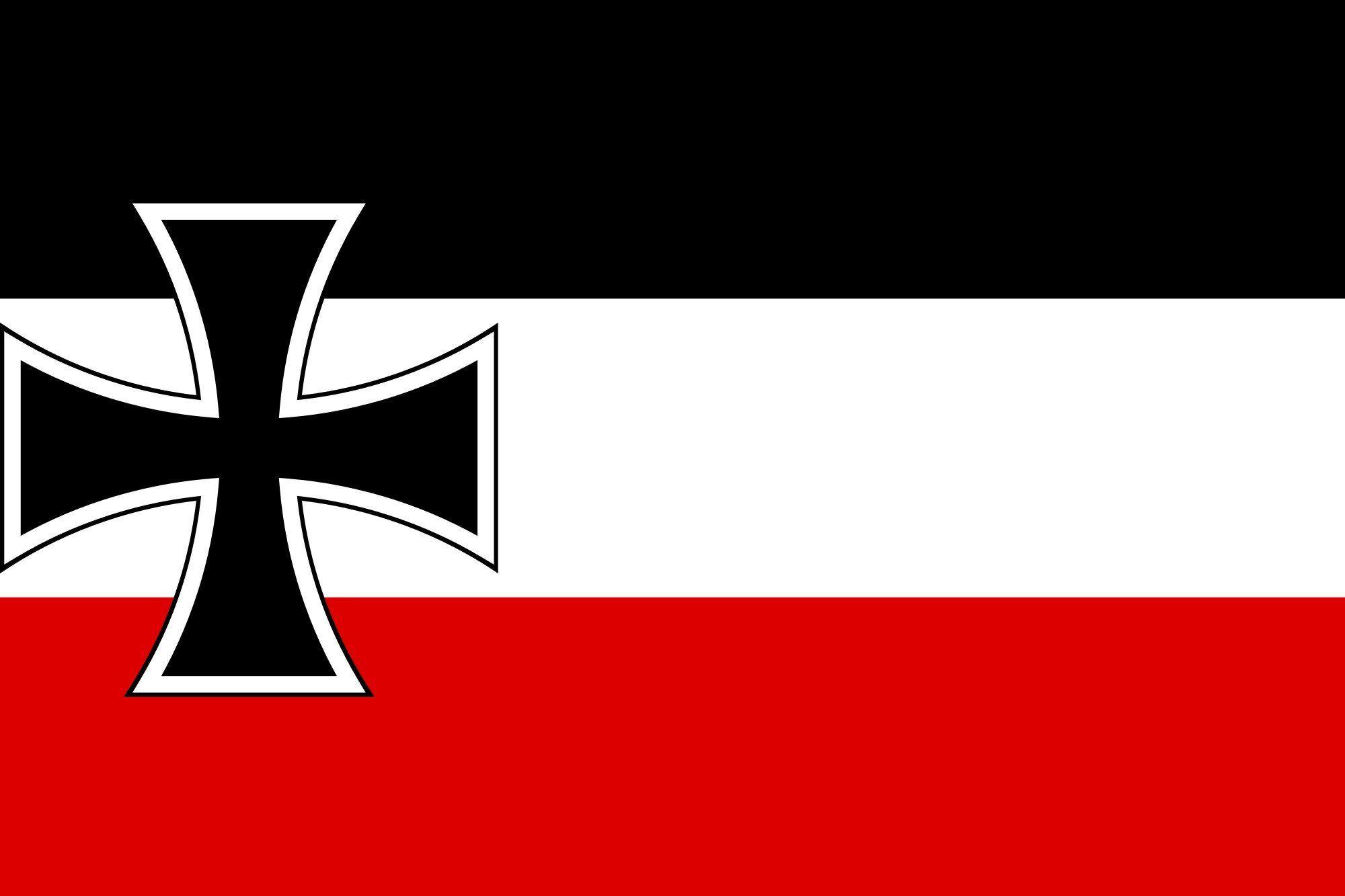2000x1333 2000px flag, Of, German, Empire, merchant cross, Sv Wallpaper HD