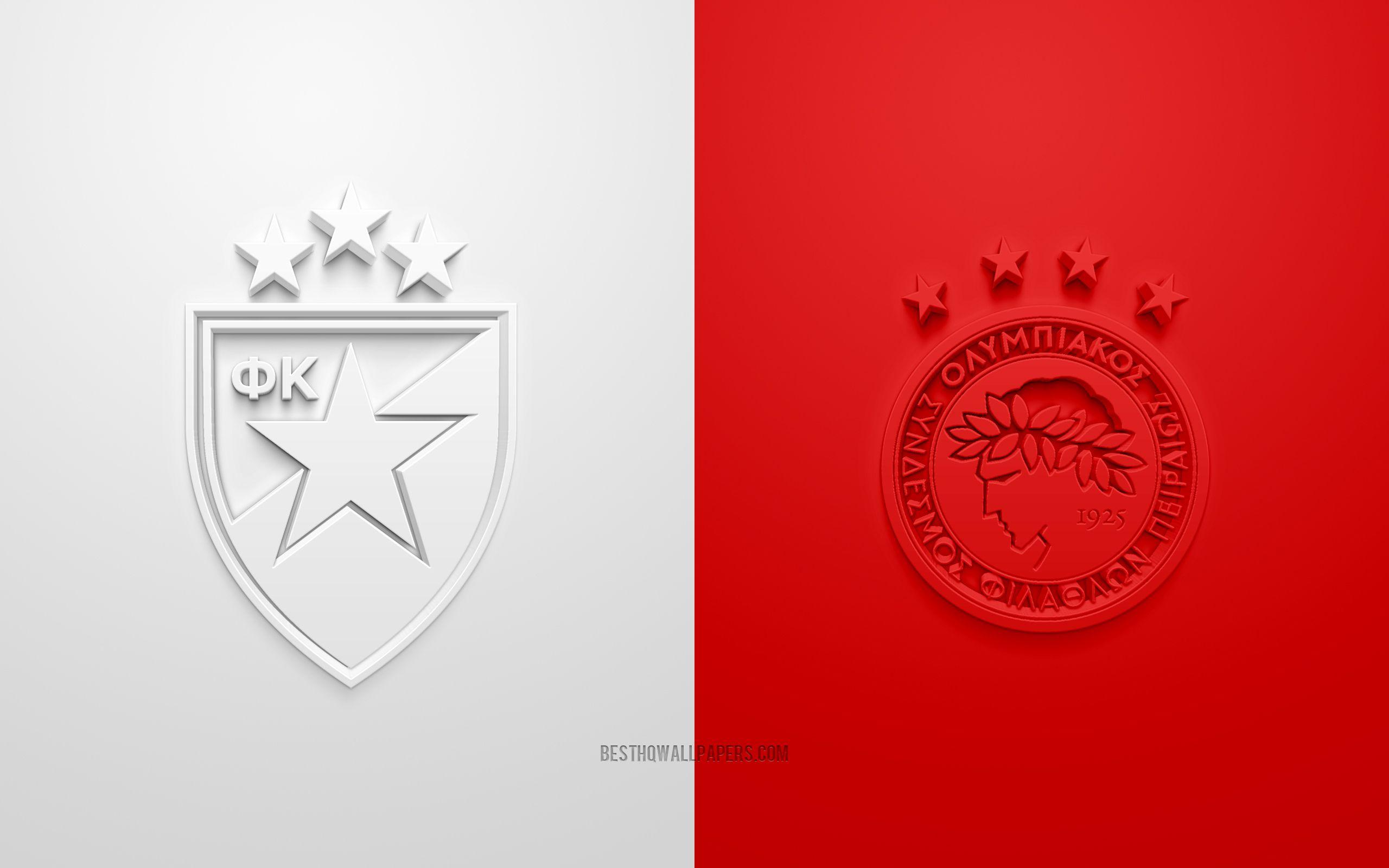 2560x1600 Download wallpaper Crvena Zvezda vs Olympiacos, Champions League