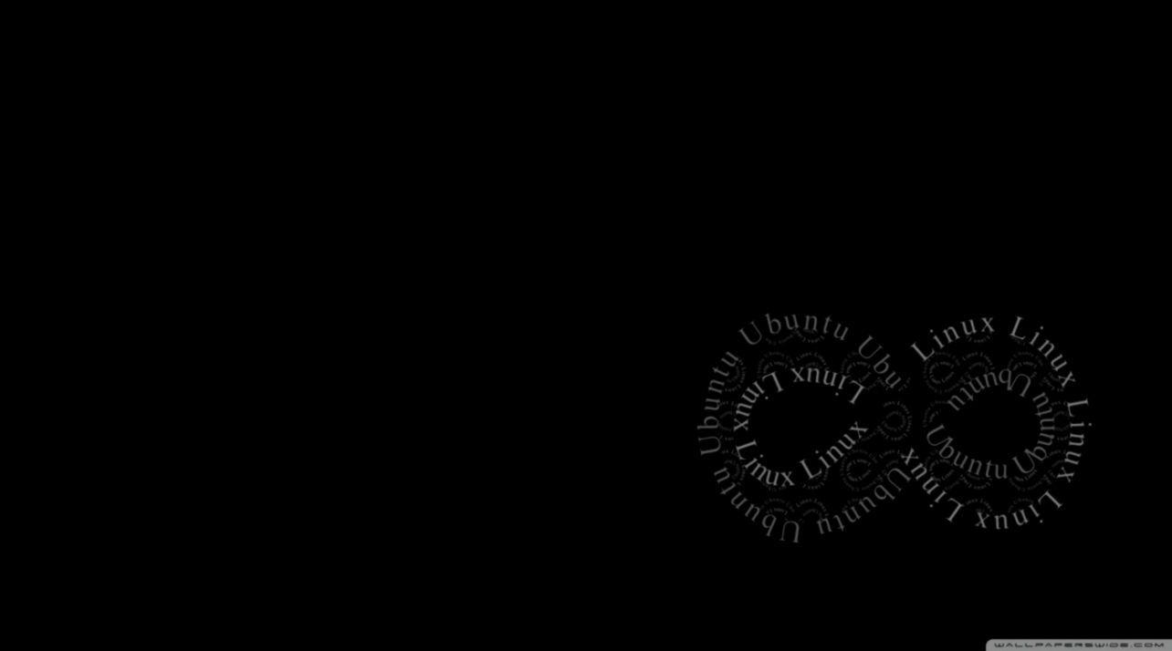 1284x714 Ubuntu Dark Wallpaper