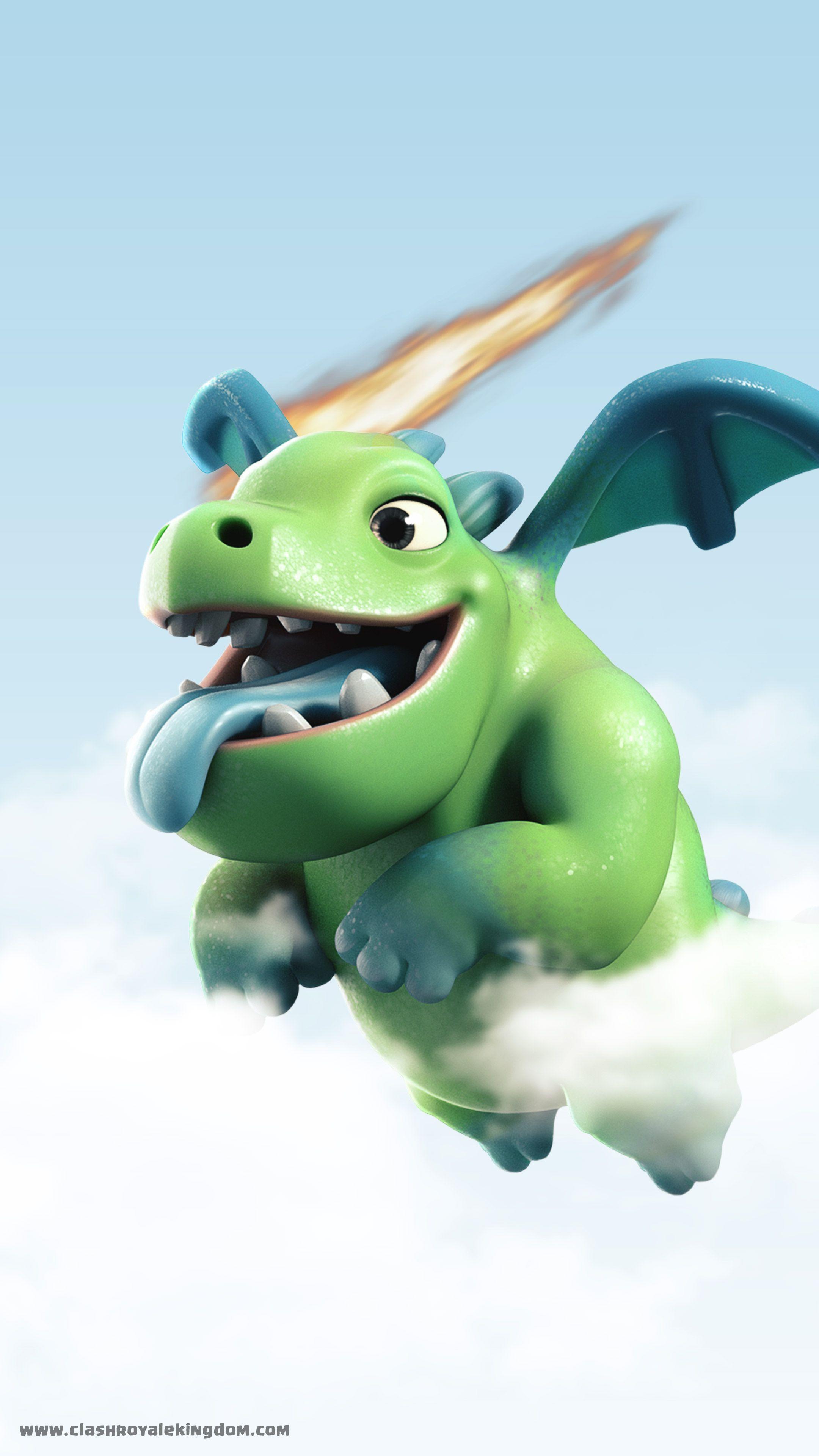 2160x3840 contoh soal hukum proust: Baby Dragon Clash Royale Wallpaper
