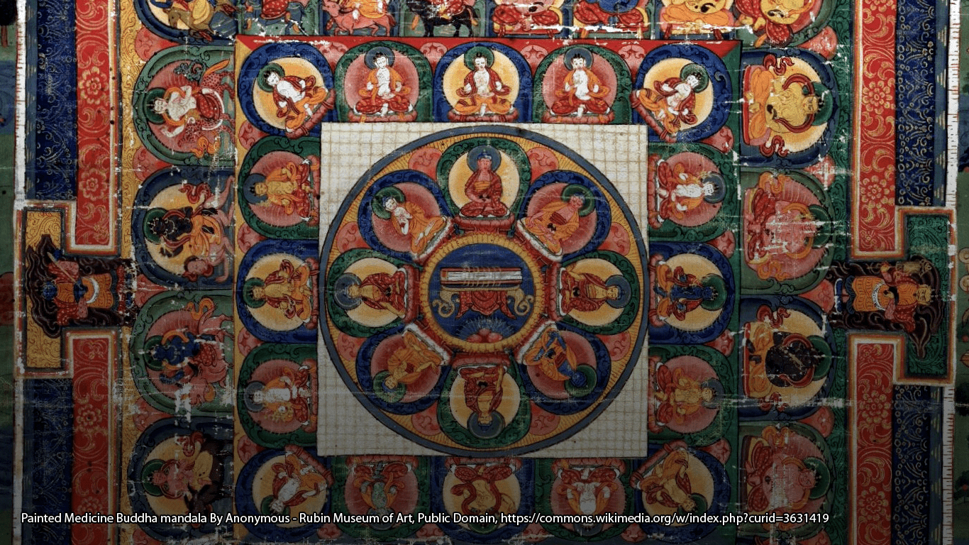 1366x768 Buddhist Mandala Illustration: How Art Therapy Captured