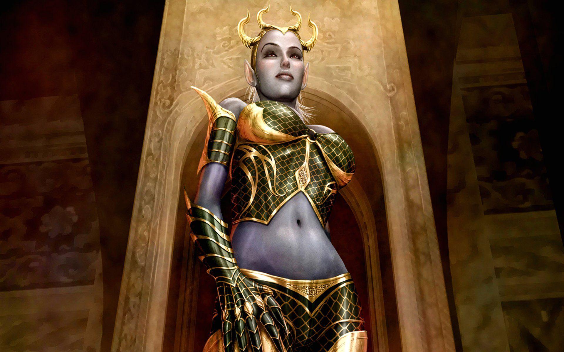 1920x1200 Wallpaper Woman Warrior x 1200 Fairy Dragon Gnome