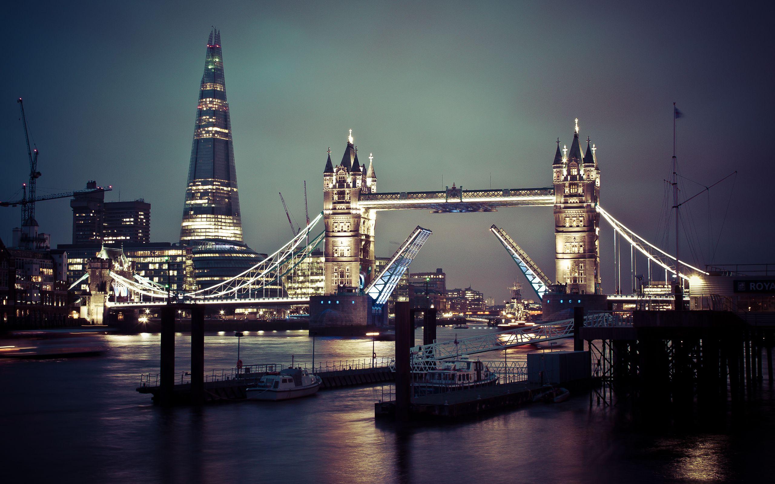 2560x1600 Tower Bridge London Wallpaper