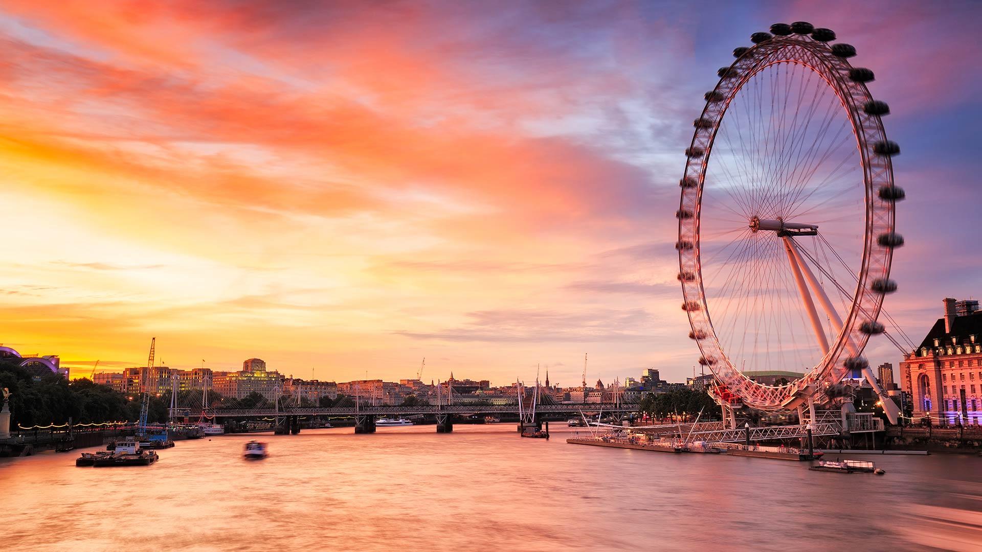 The london eye