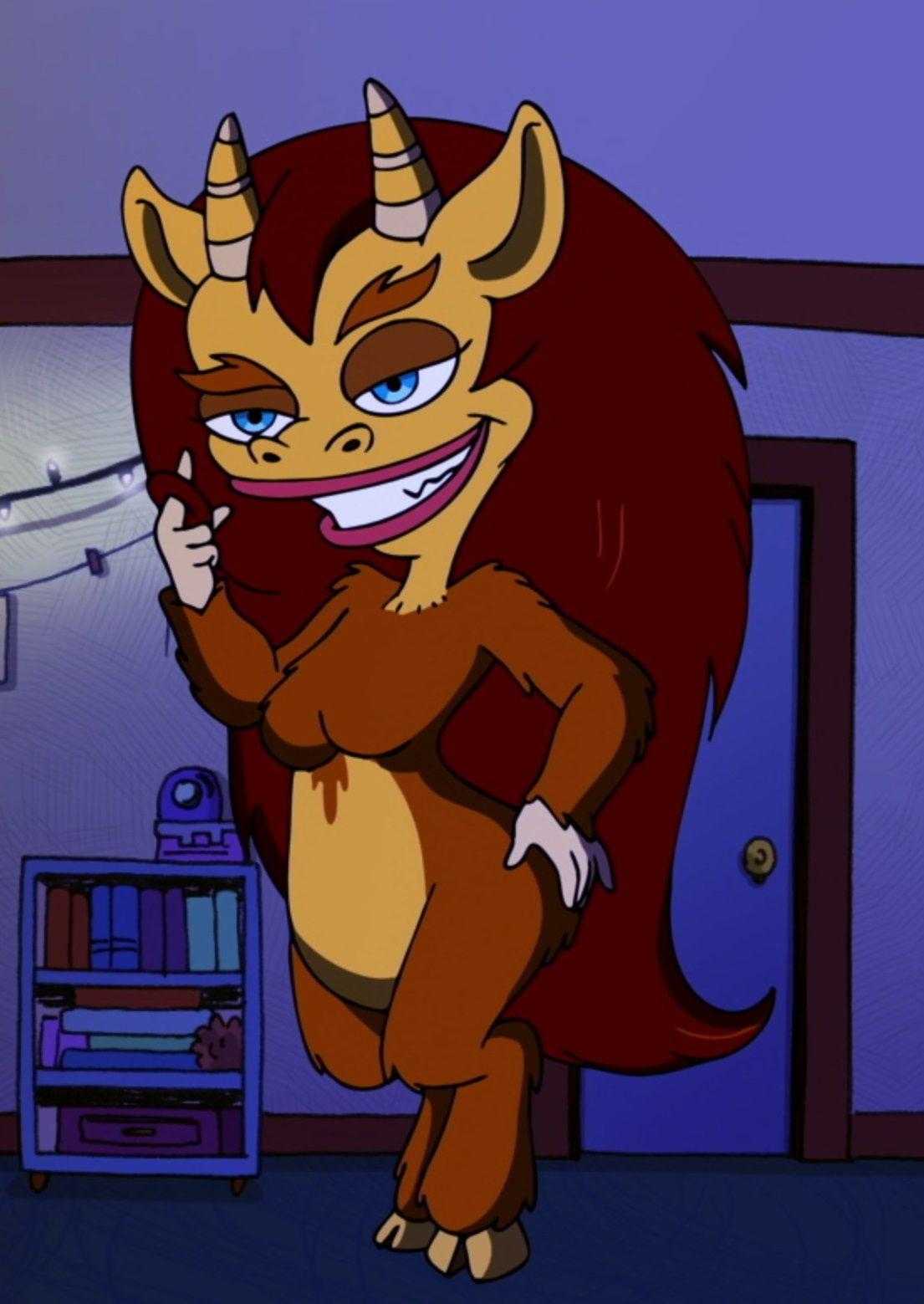 1105x1559 Hormone Monstress, Big Mouth. Big mouth, Monster drawing, Monster
