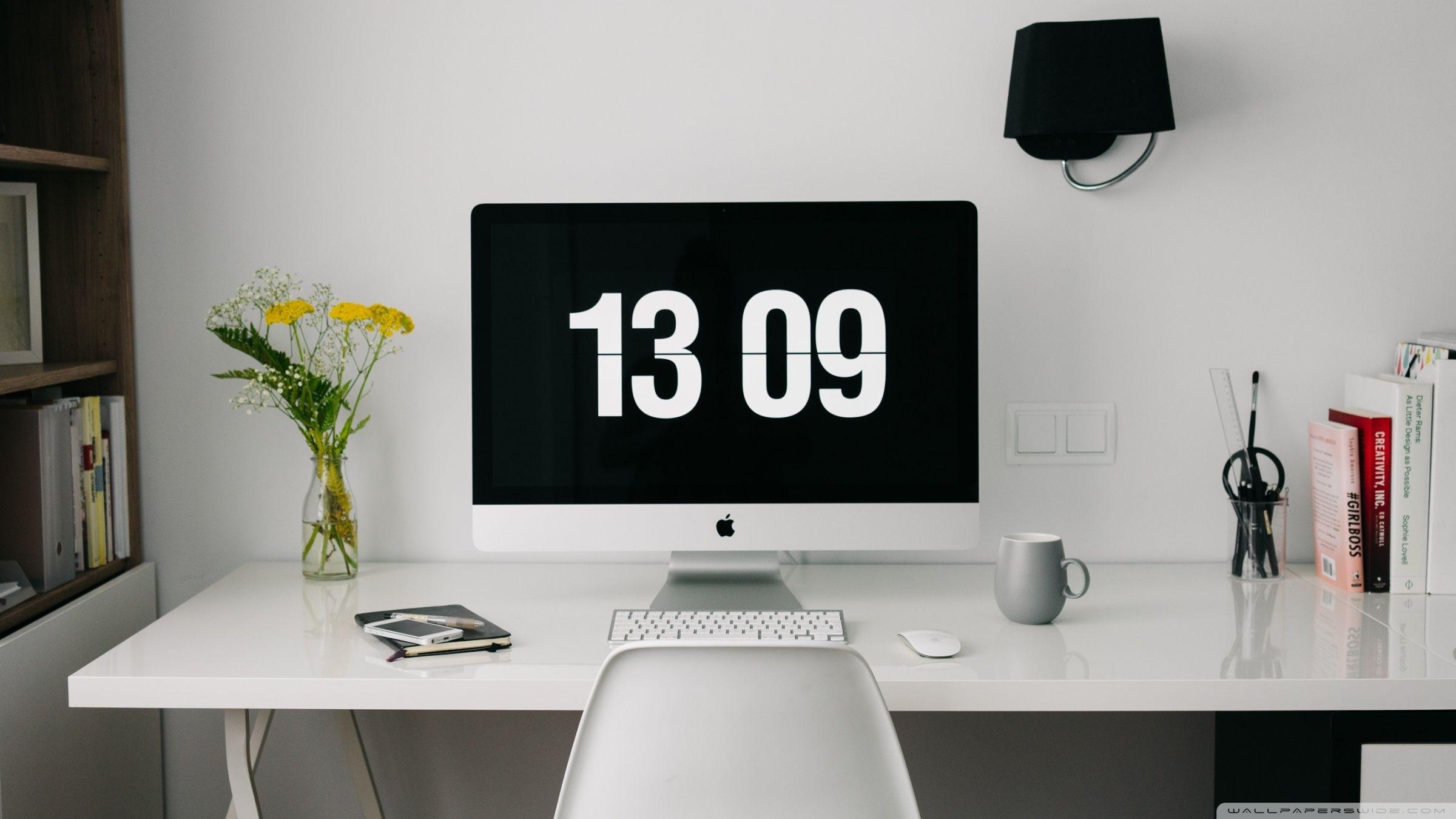2400x1350 Workspace Ultra HD Desktop Background Wallpaper for 4K UHD TV