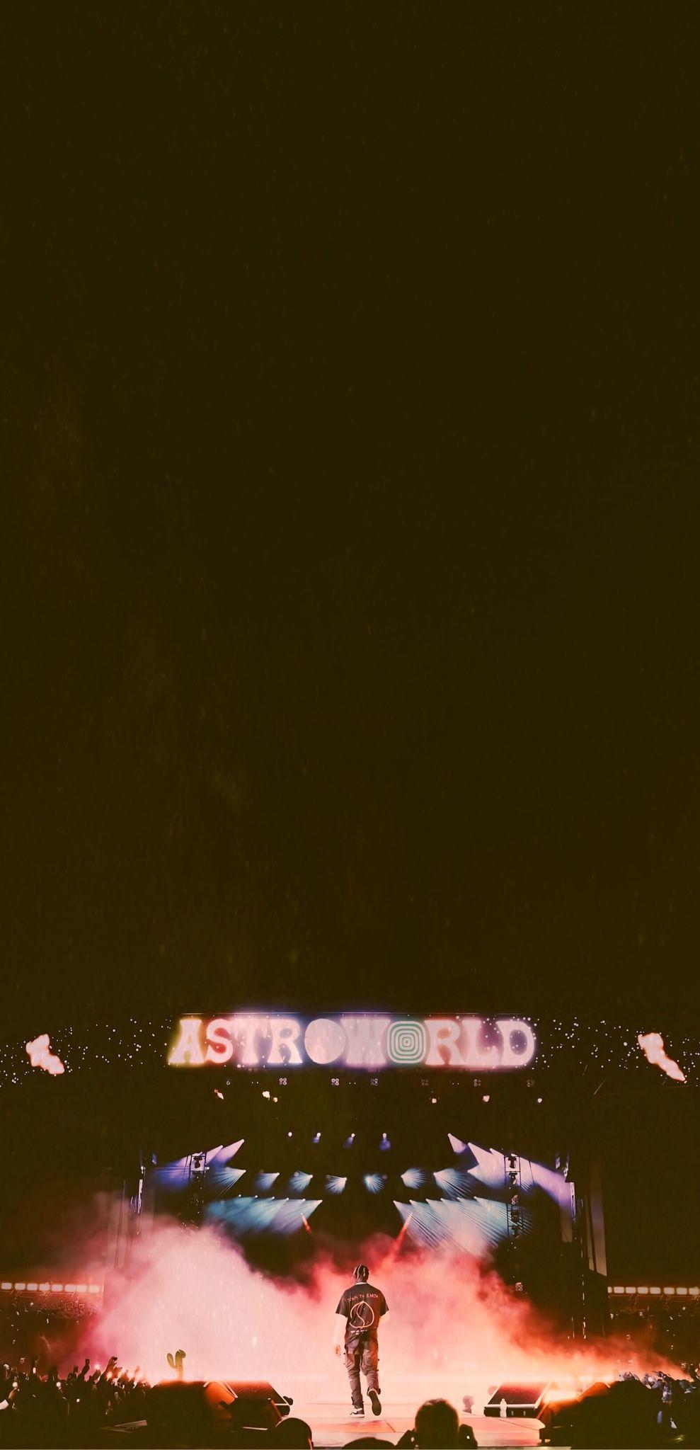 989x2048 Astroworld Wallpaper