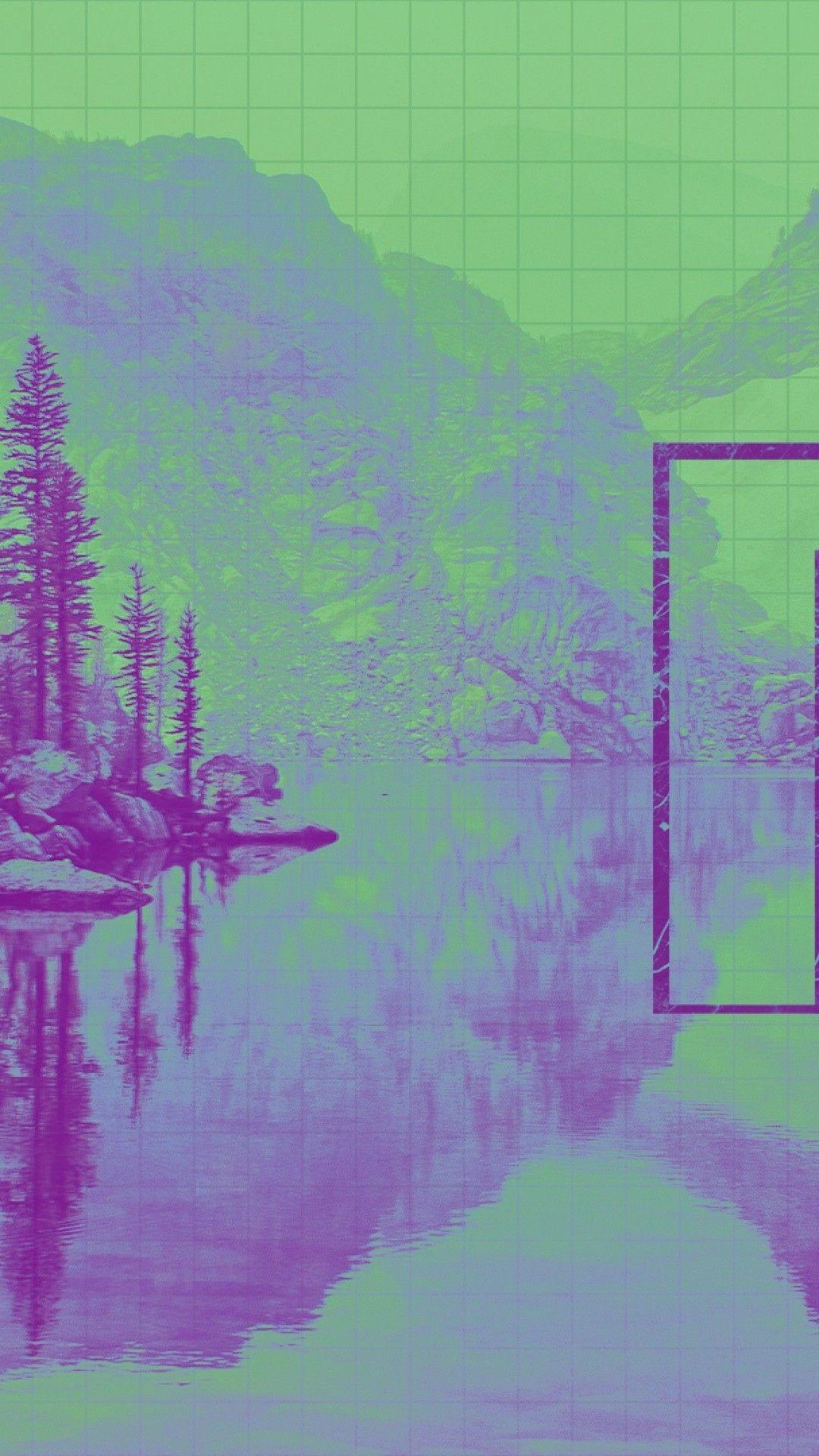 1080x1920 Vaporwave Pastel Wallpaper Free HD Wallpaper