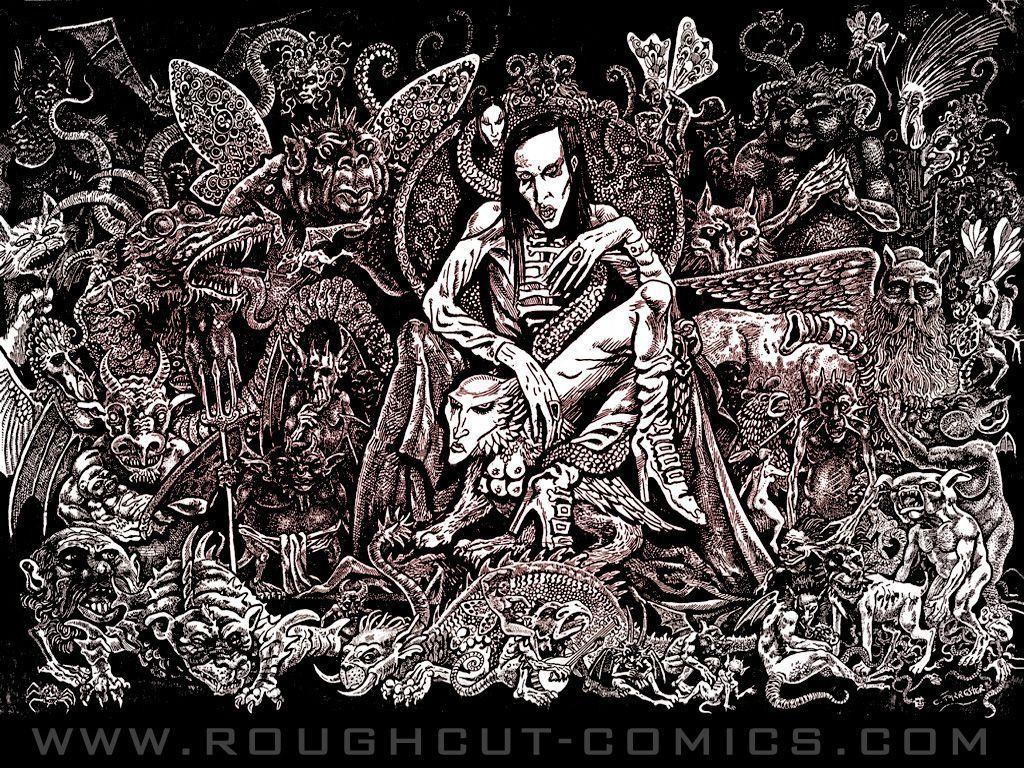 1024x768 Marilyn Manson Wallpaper Wallpaper 1024x768