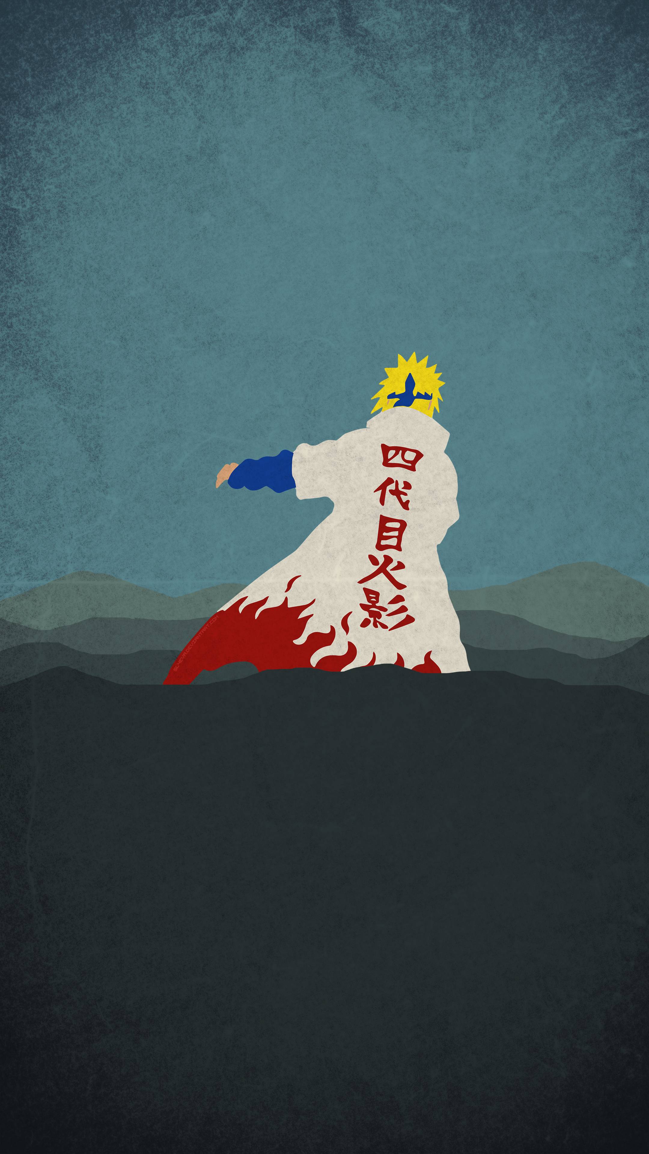 2160x3840 Naruto Materialistic wallpaper for all the Naruto fans out there