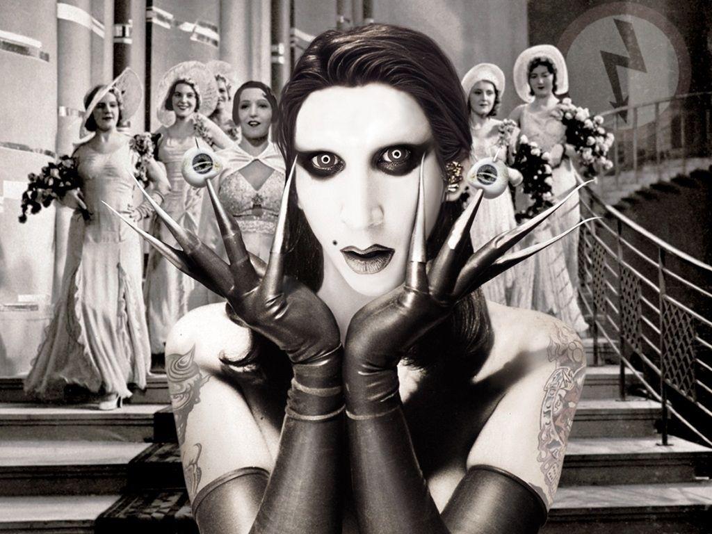 1024x768 Marilyn Manson wallpaper. Marilyn Manson desktop background