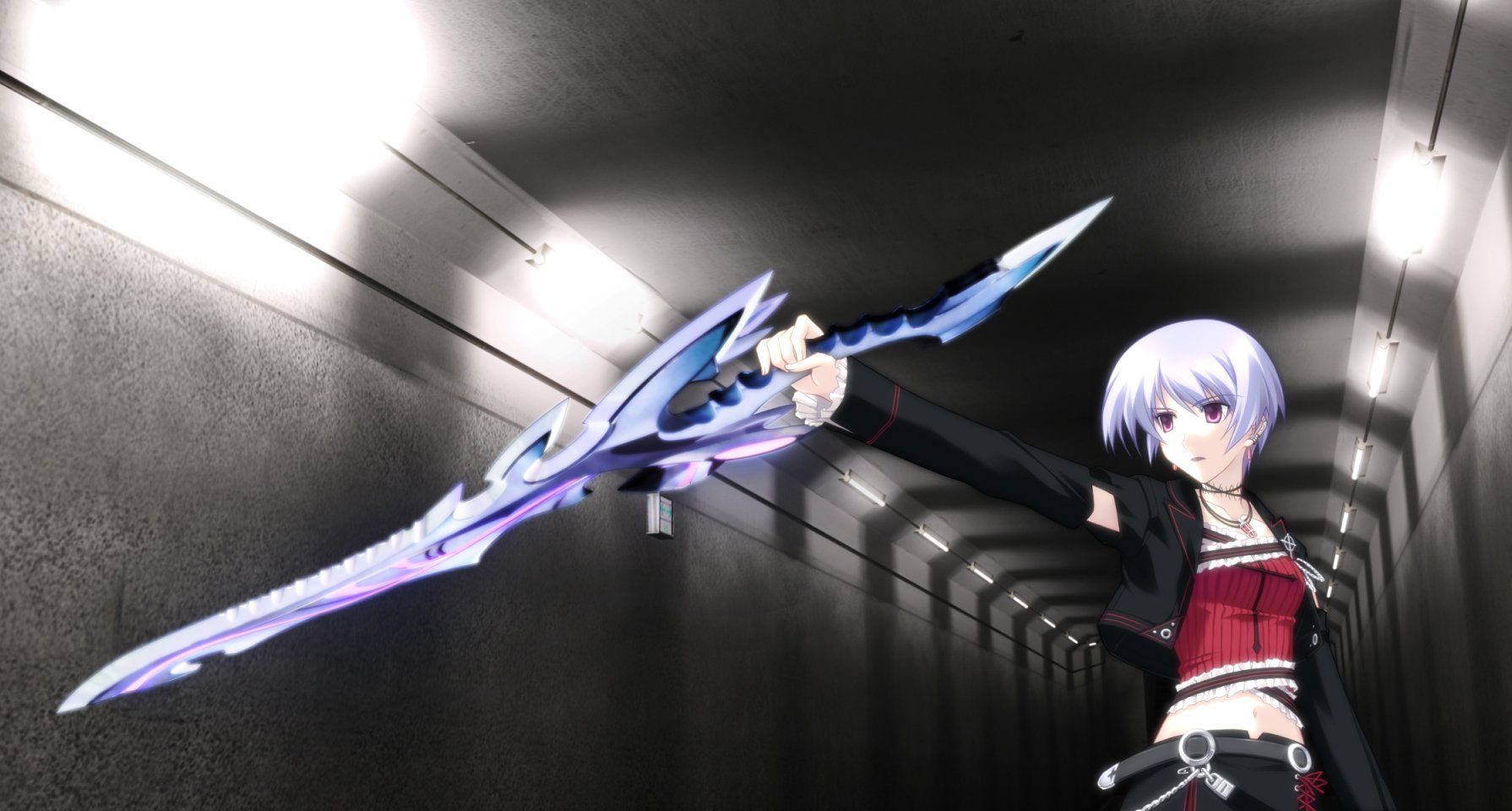 1790x960 Download Ayase Kishimoto Anime Chaos;Head Wallpaperx960