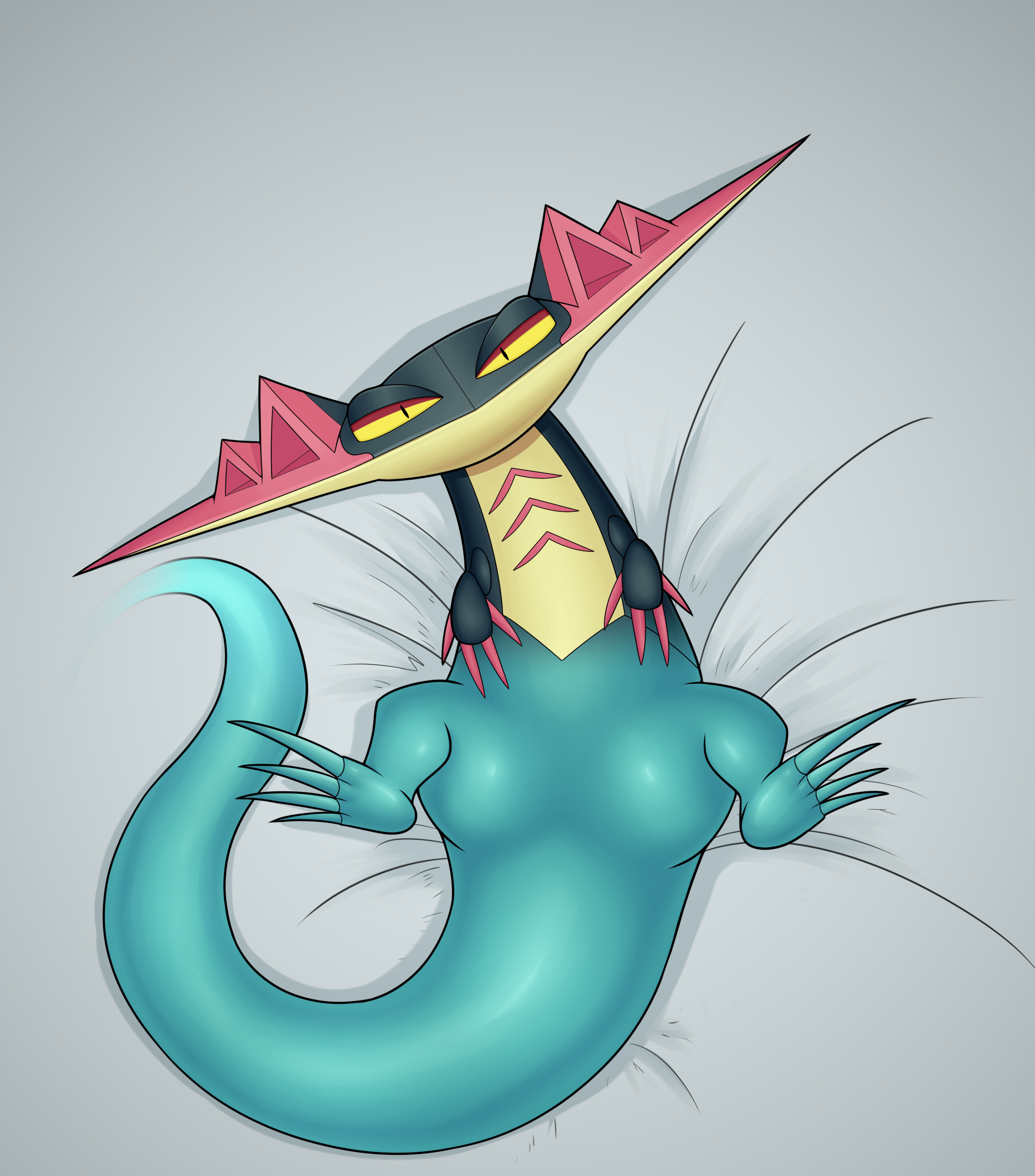 2200x2500 Dragapultémon. Anime Image Board